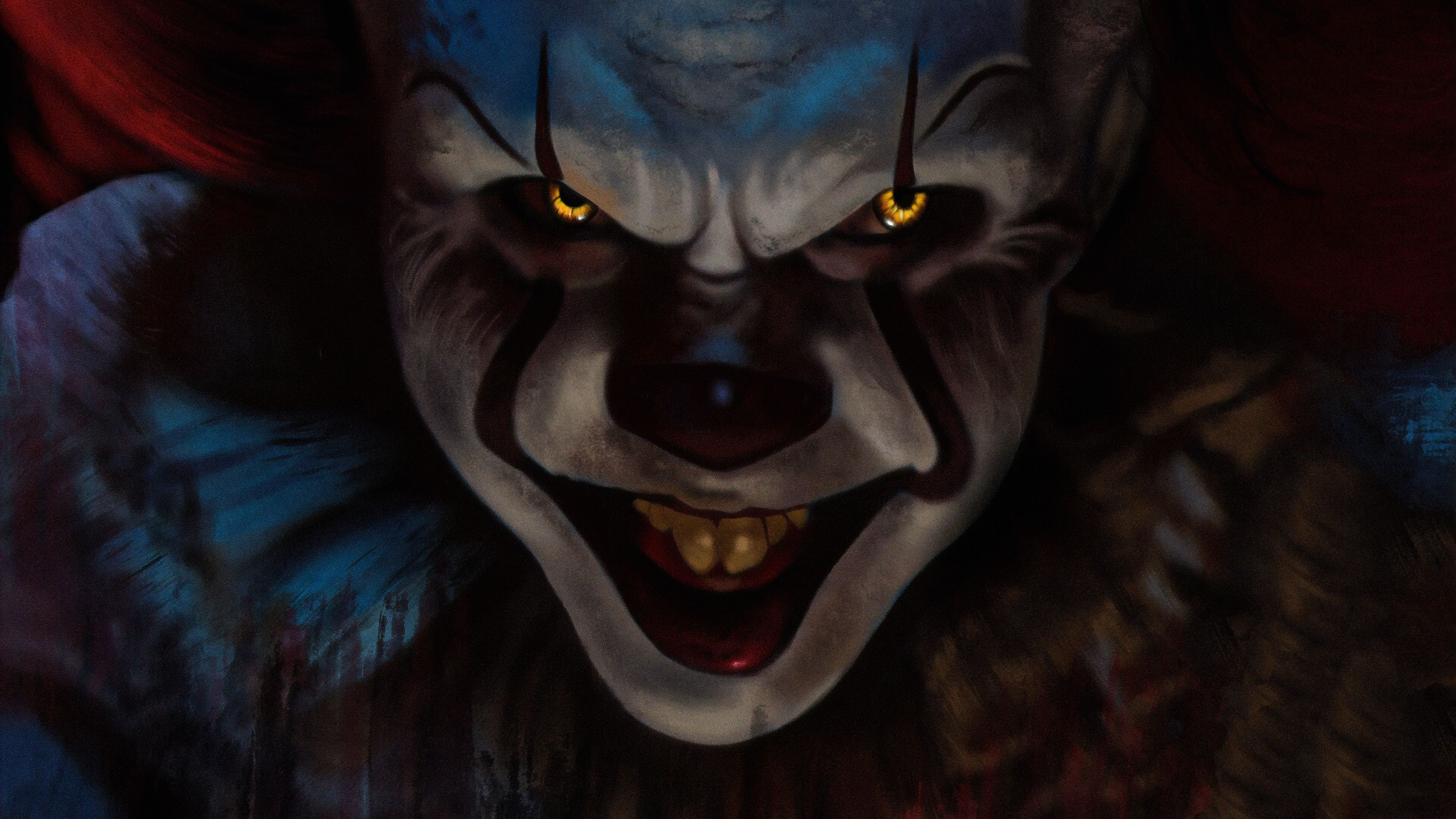 3840x2160 Pennywise 2019 pennywise wallpapers, movies wallpapers, hd-wallpapers, artwork wallpapers | Pennywise, Movie wallpapers, Creepy pictures