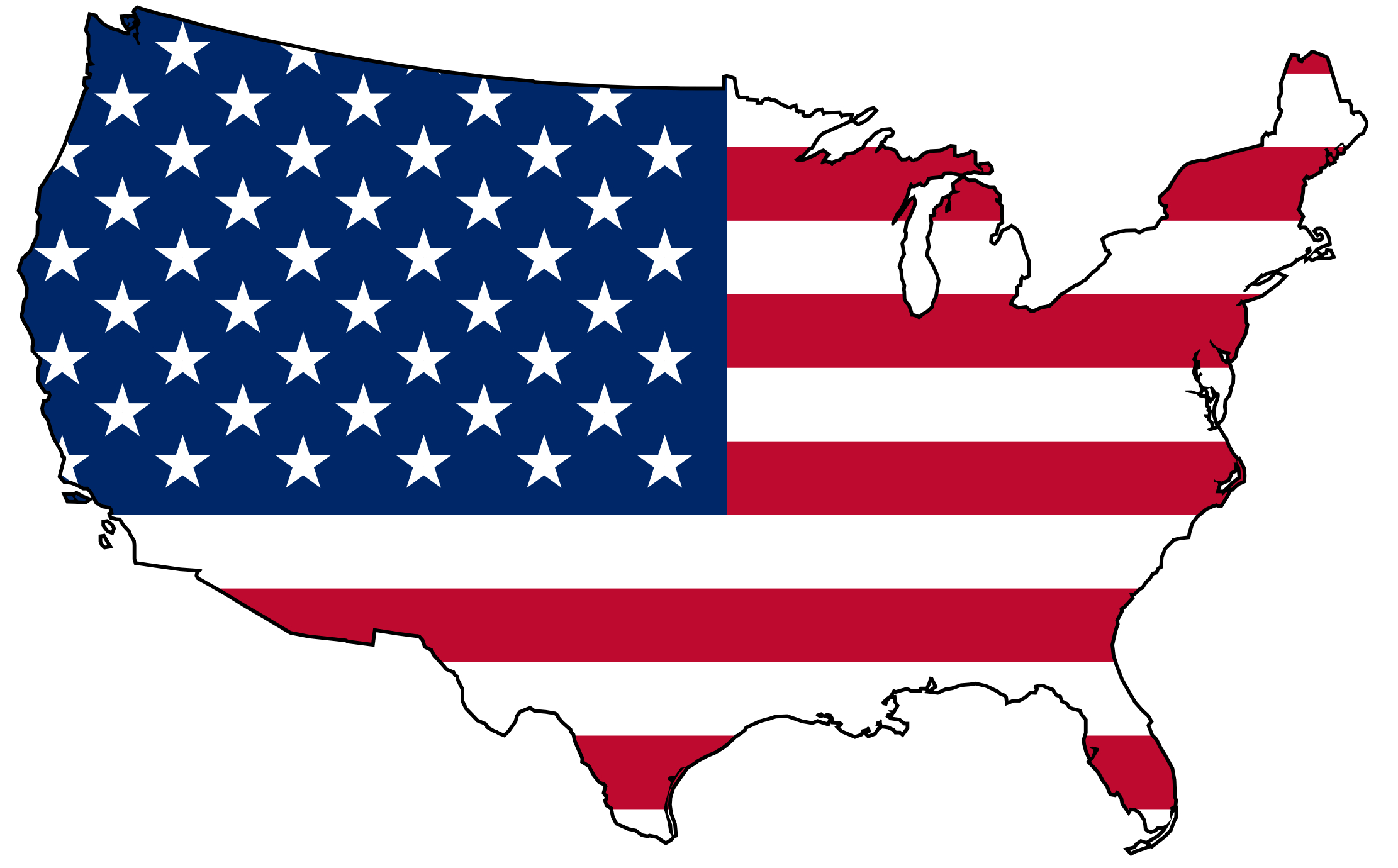 2222x1380 USA Map Wallpapers Top Free USA Map Backgrounds