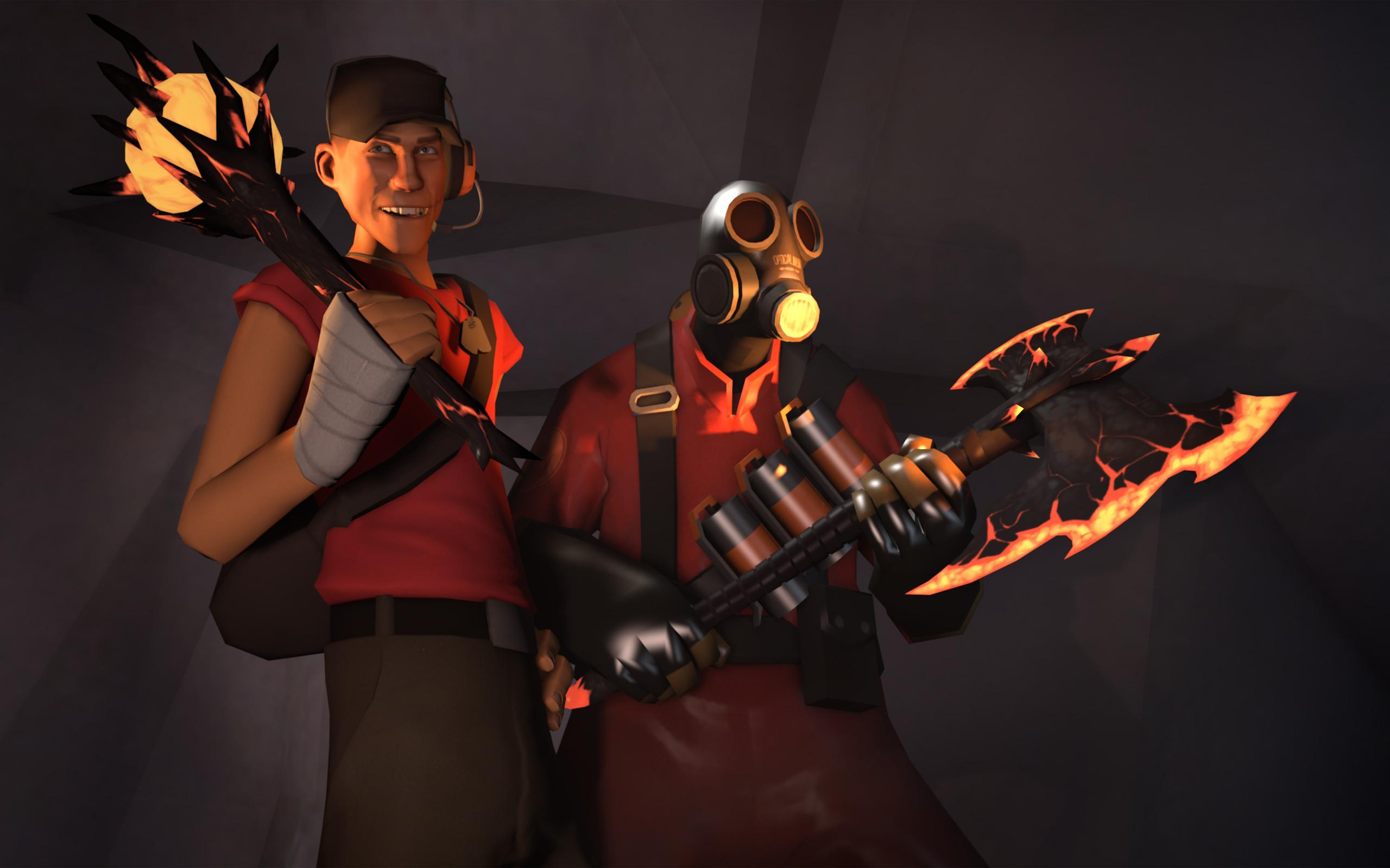 2560x1600 Scout Team Fortress 2 Wallpapers