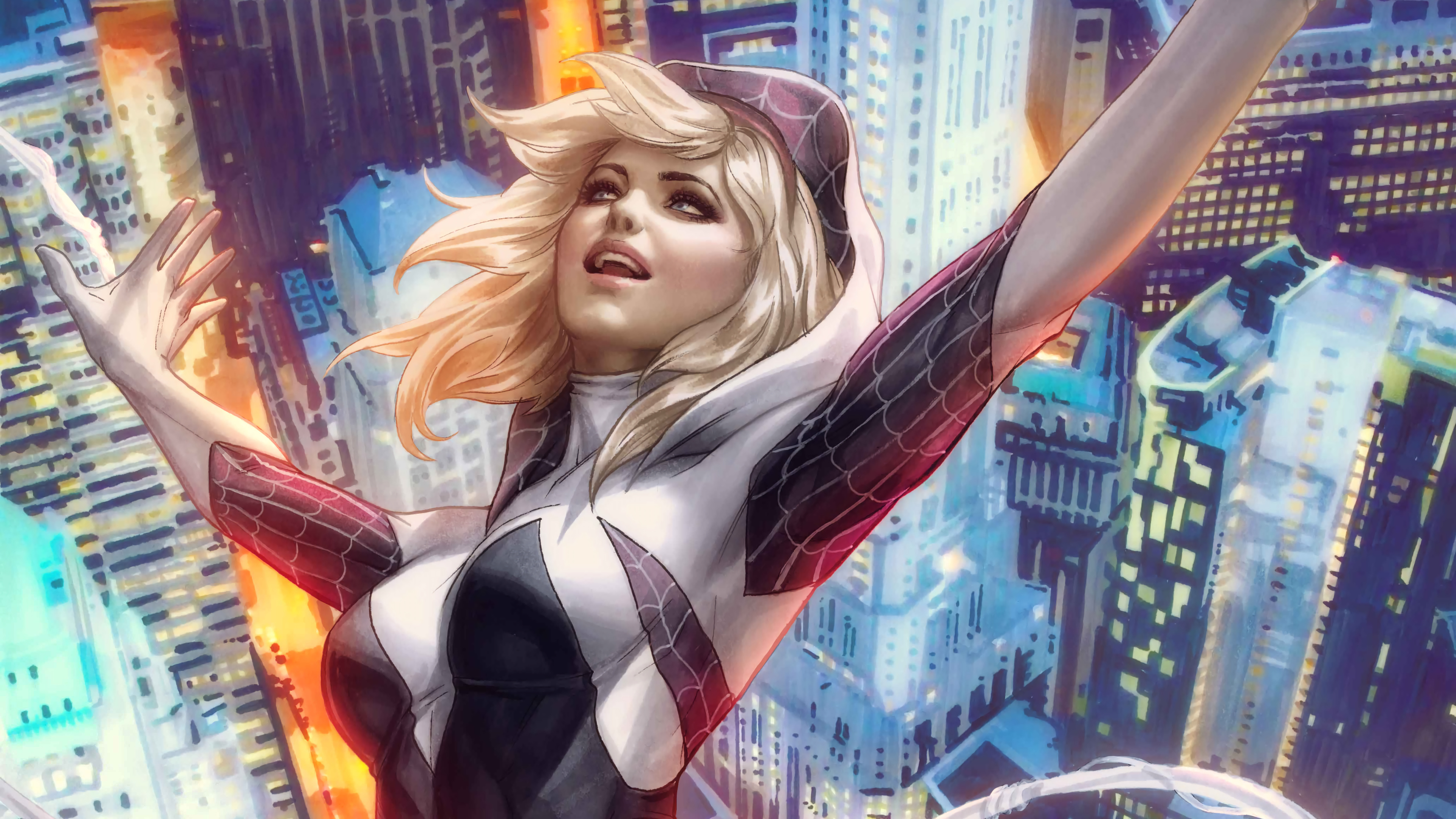 3840x2160 80+ Spider-Gwen HD Wallpapers and Backgrounds