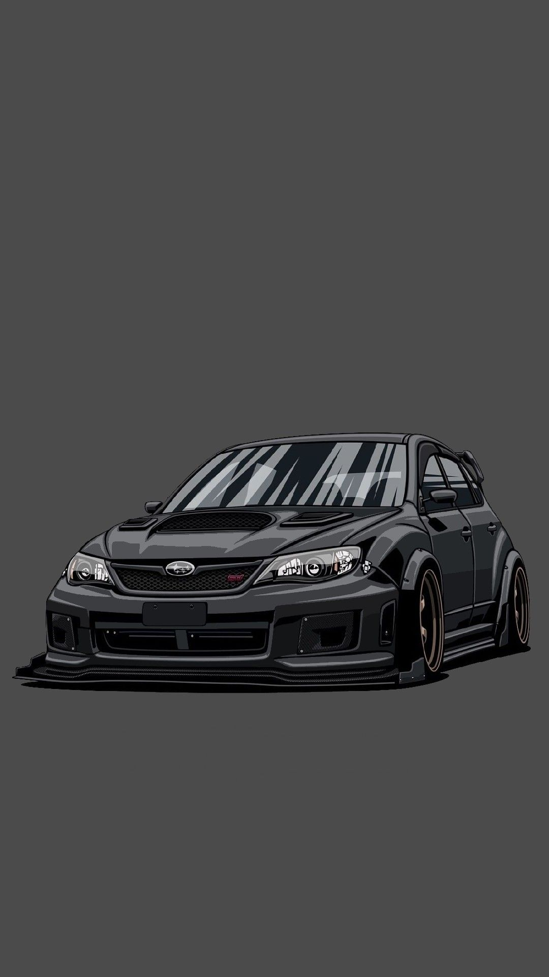 1080x1920 Pin by Eugene on Illustrations | Subaru cars, Car wallpapers, Jdm cars