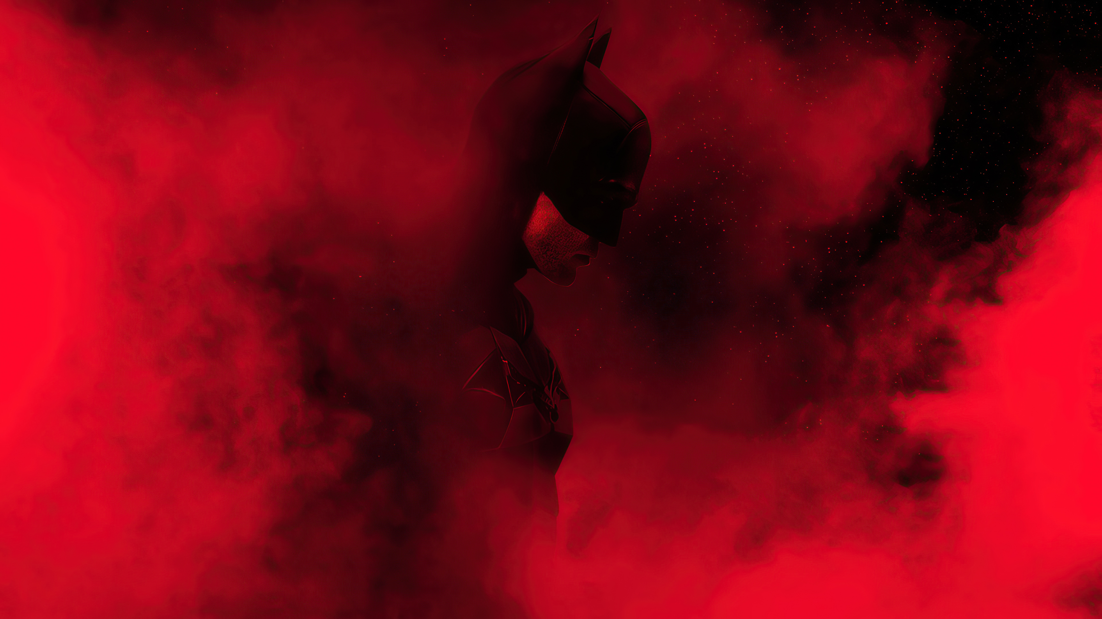 3840x2160 The Batman Red Theme, HD Superheroes, 4k Wallpapers, Images, Backgrounds, Photos and Pictures