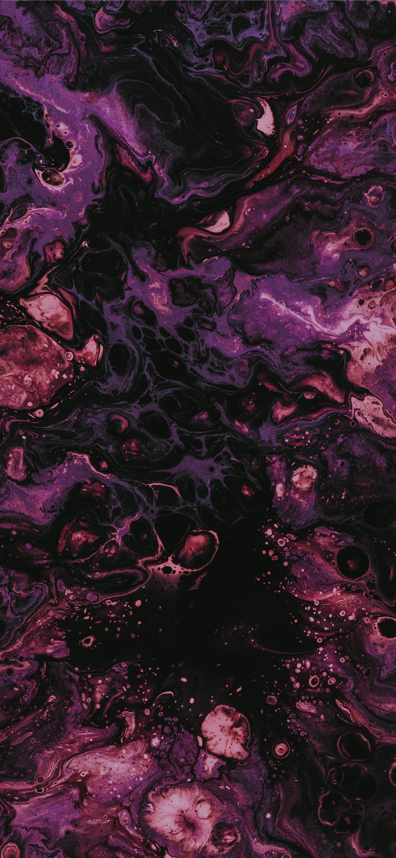 1284x2778 purple and black abstract painting iPhone Wallpapers Free Download