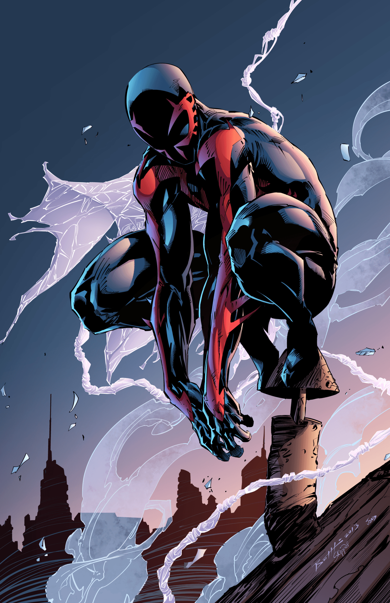 1280x1978 Spider Man 2099 Phone Wallpapers