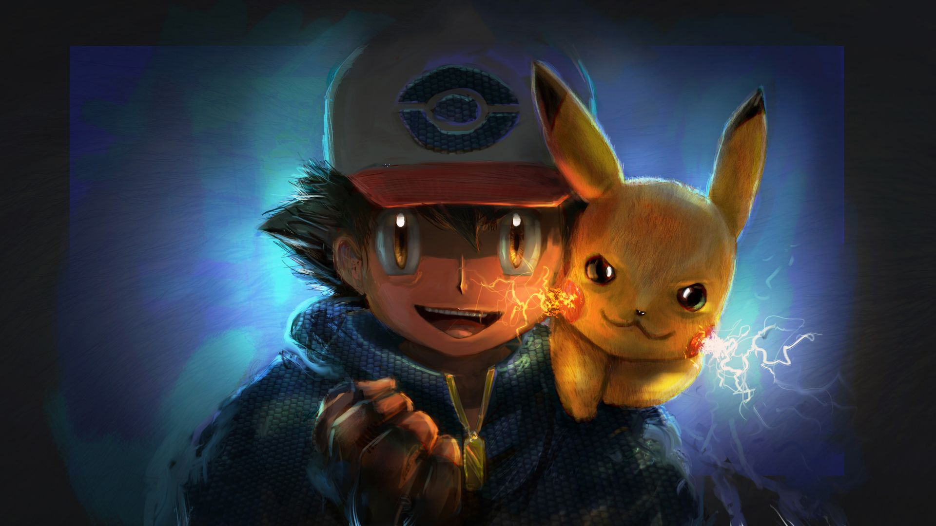 1920x1080 Ash and Pikachu HD Wallpapers Top Free Ash and Pikachu HD Backgrounds