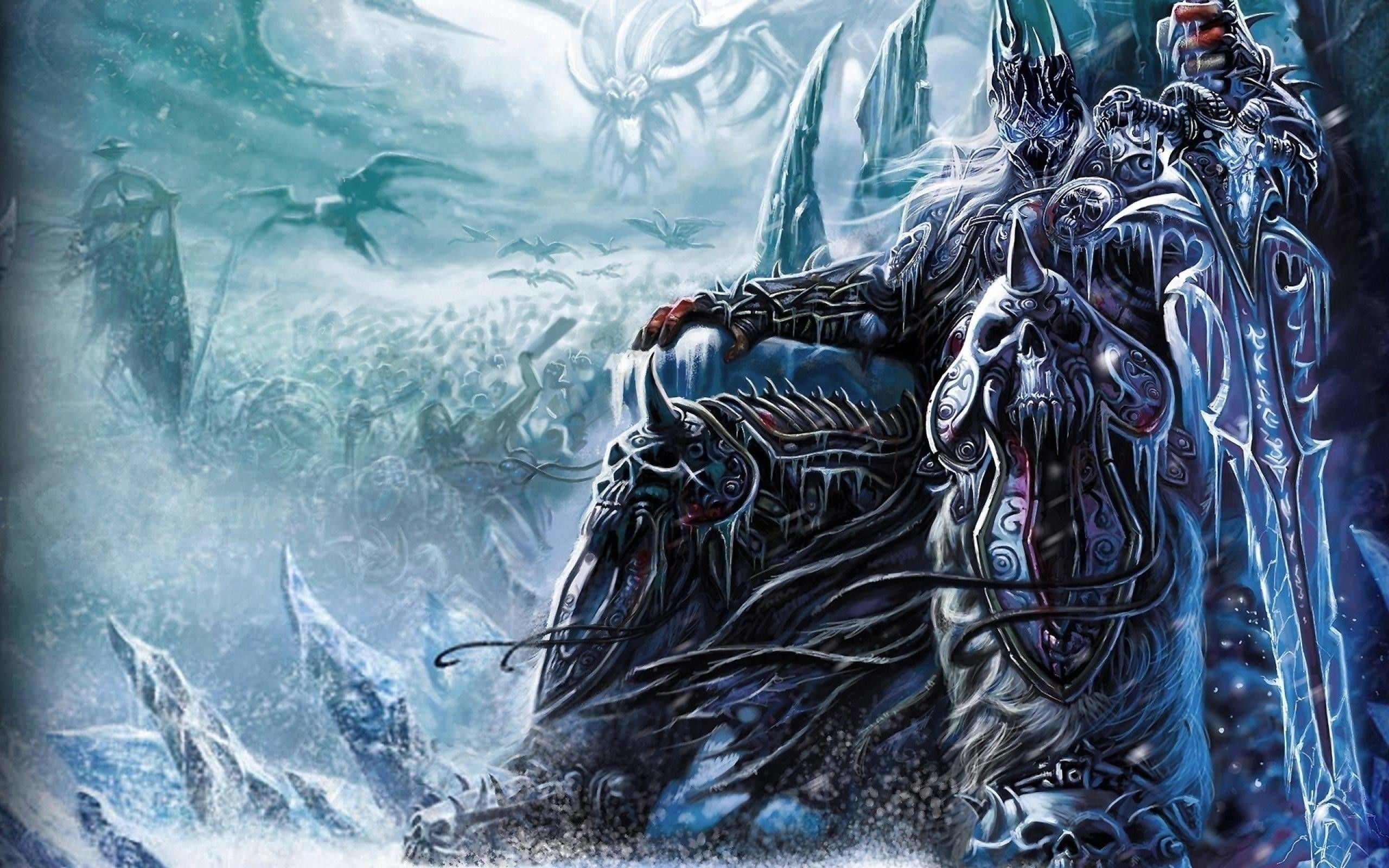 2560x1600 World Of Warcraft Wrath Of The Lich King Artistic, Games Wallpapers | World of warcraft wallpaper, World of warcraft, Lich king