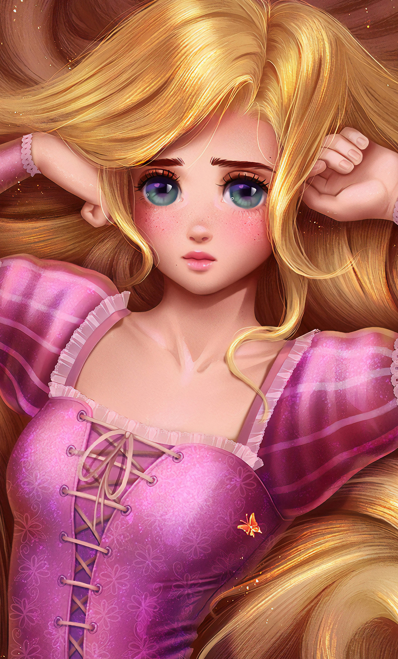1280x2120 Rapunzel Disney Princess 4k iPhone 6+ HD 4k Wallpapers, Images, Backgrounds, Photos and Pictures