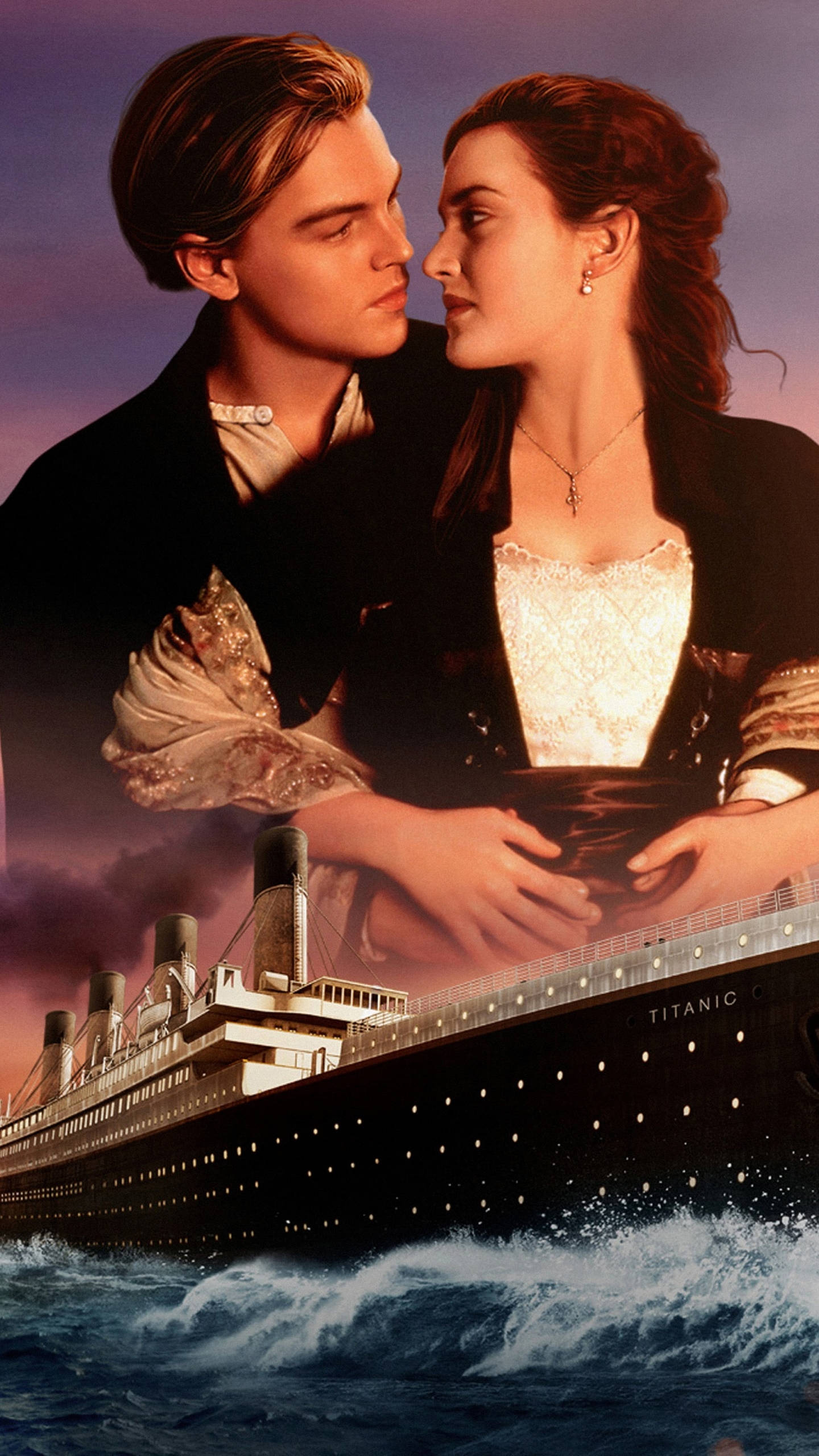 1440x2560 Download Titanic Portrait Jack And Rose Wallpaper