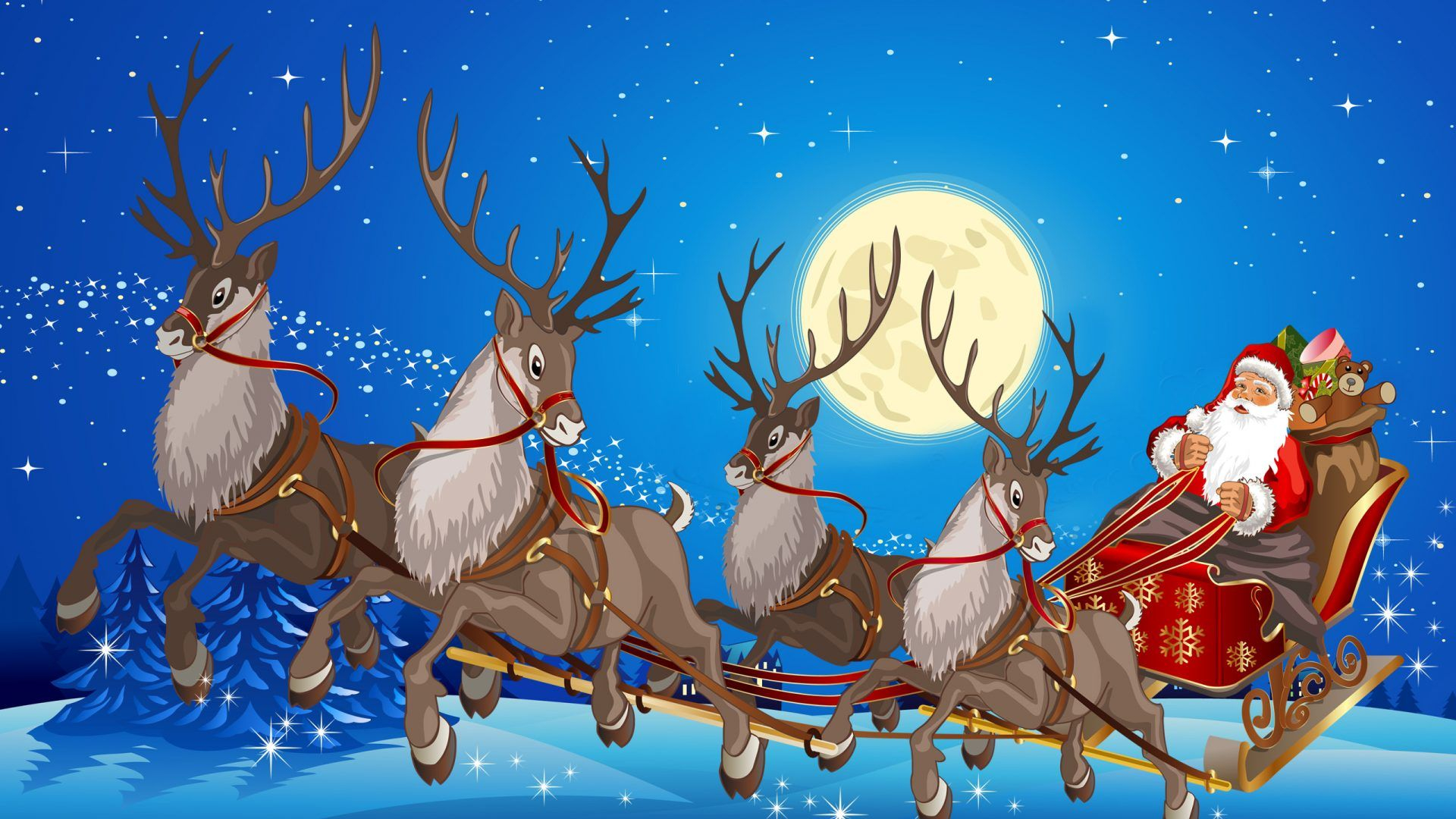 1920x1080 12 Santa Claus Wallpapers for Christmas | Fondo de pantalla navidad hd, Ingl&Atilde;&copy;s navidad, Im&Atilde;&iexcl;genes de fondo de navidad