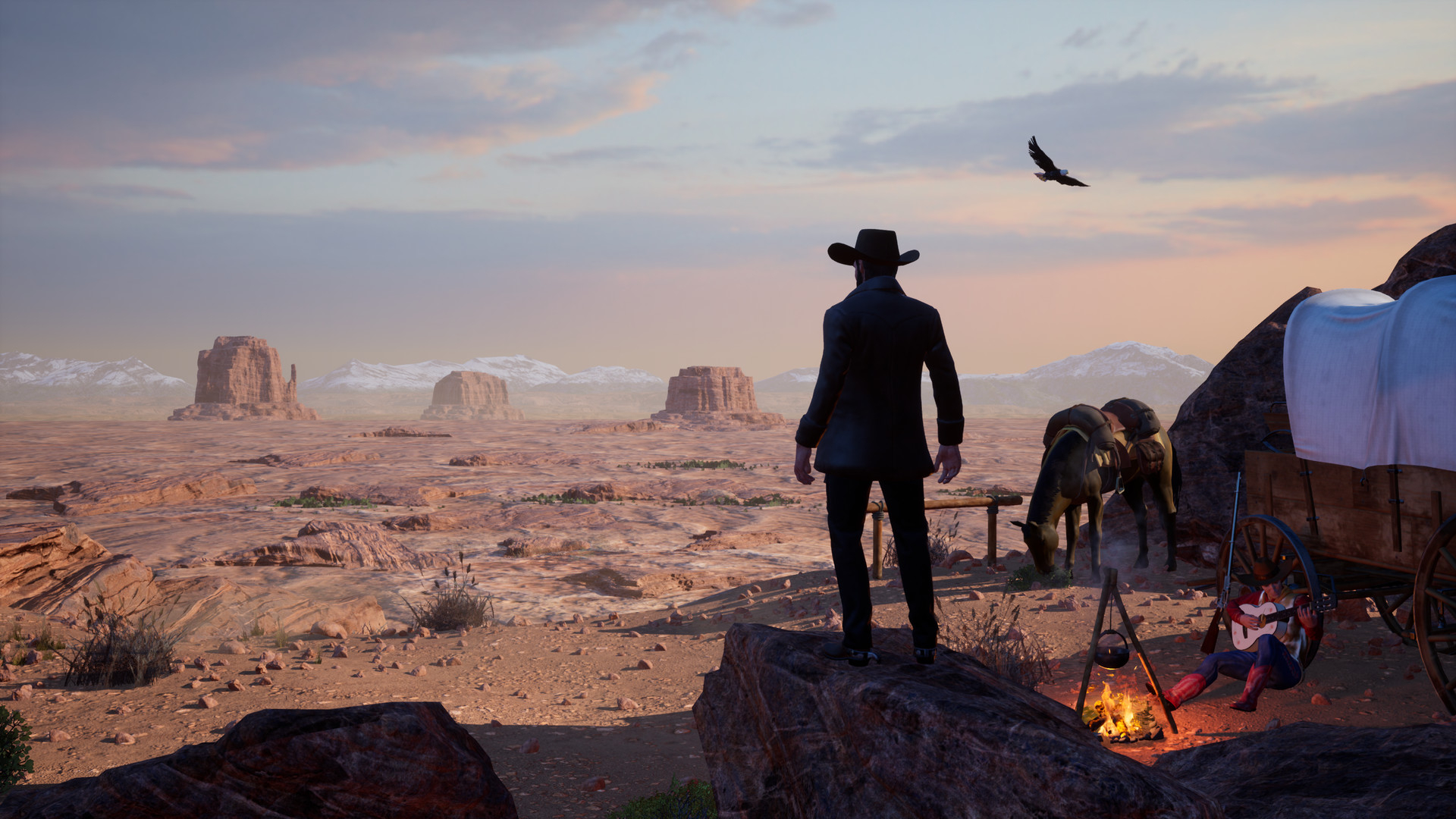 1920x1080 Outlaws of the Old West (2019) promotional art MobyGames