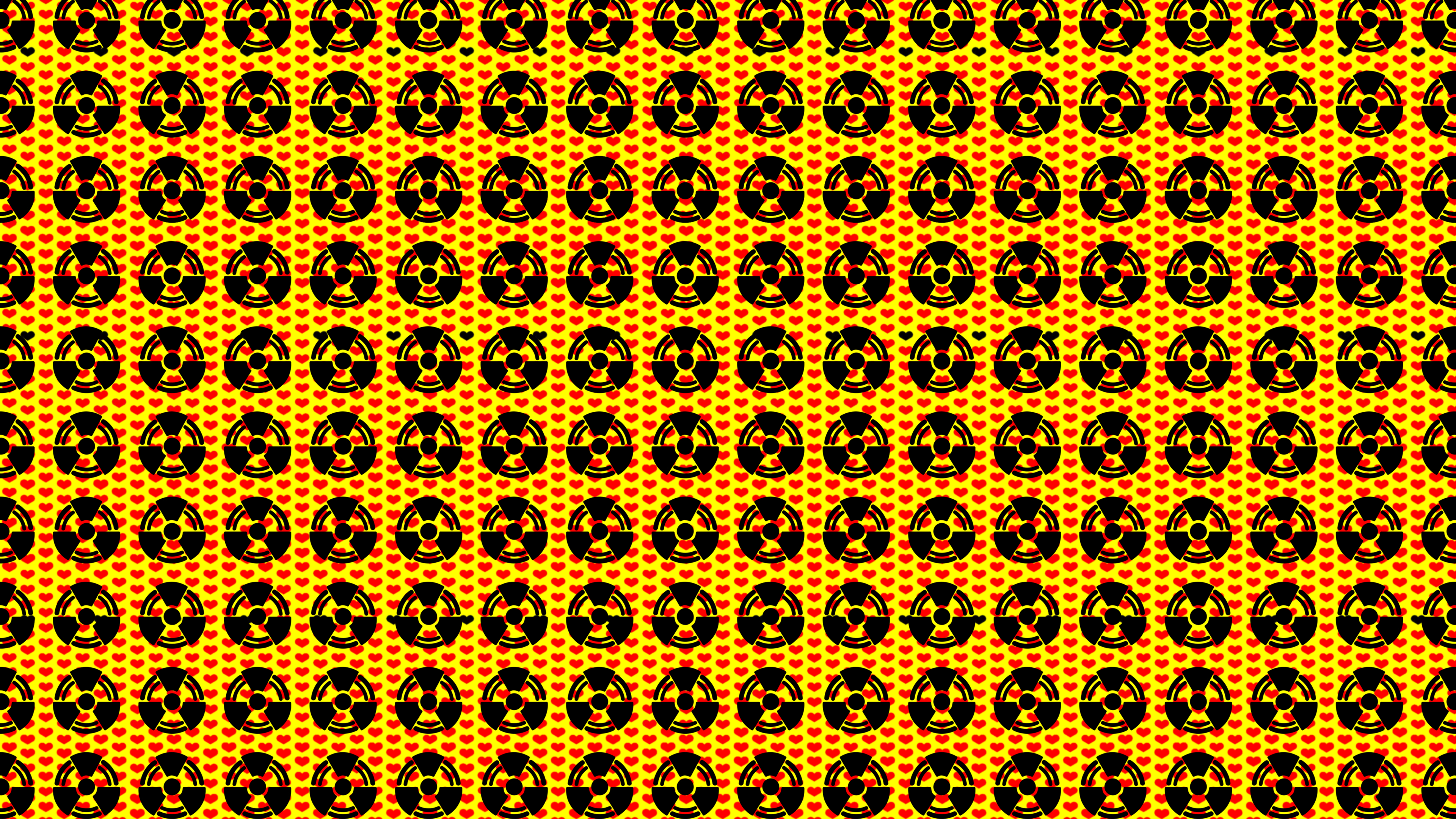 3840x2160 Hide Musician Radioactive Nuclear Yellow Heart Wallpaper Resolution: ID:649336