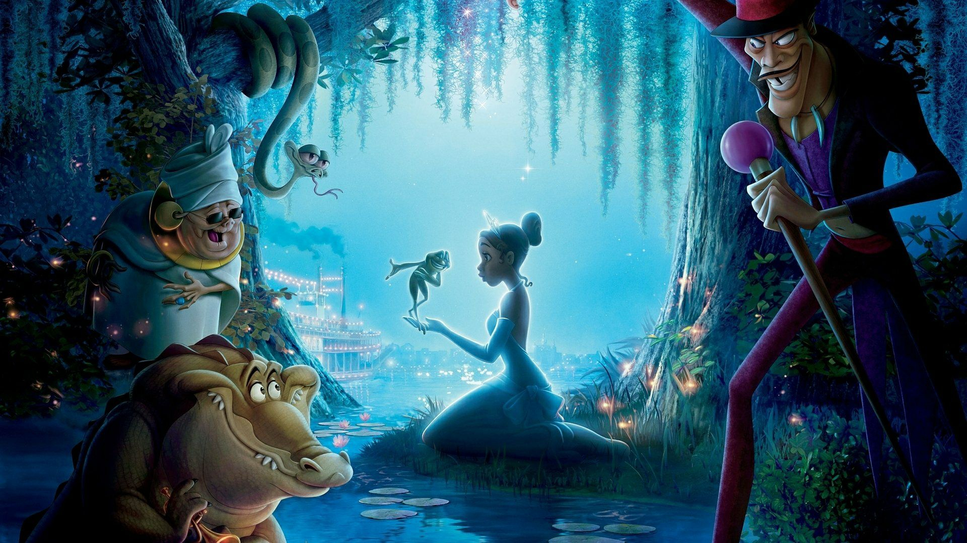 1920x1080 The Princess And The Frog HD Wallpaper