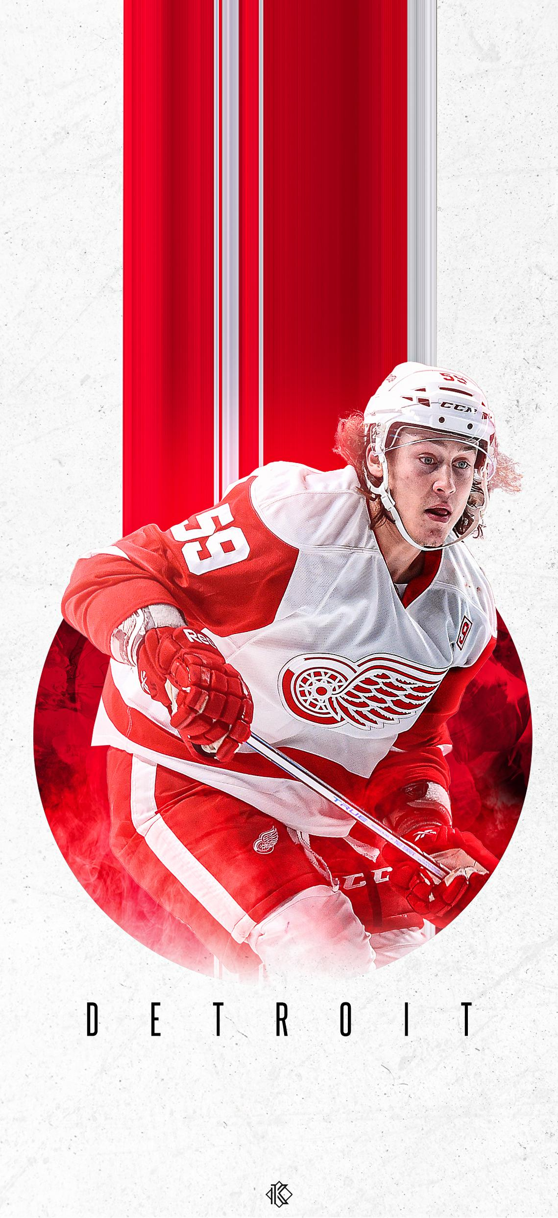 1139x2486 Made a Red Wings phone wallpaper Going through each team and doing one player per team in this style! Hope you enjoy! : r/GoodRisingTweets