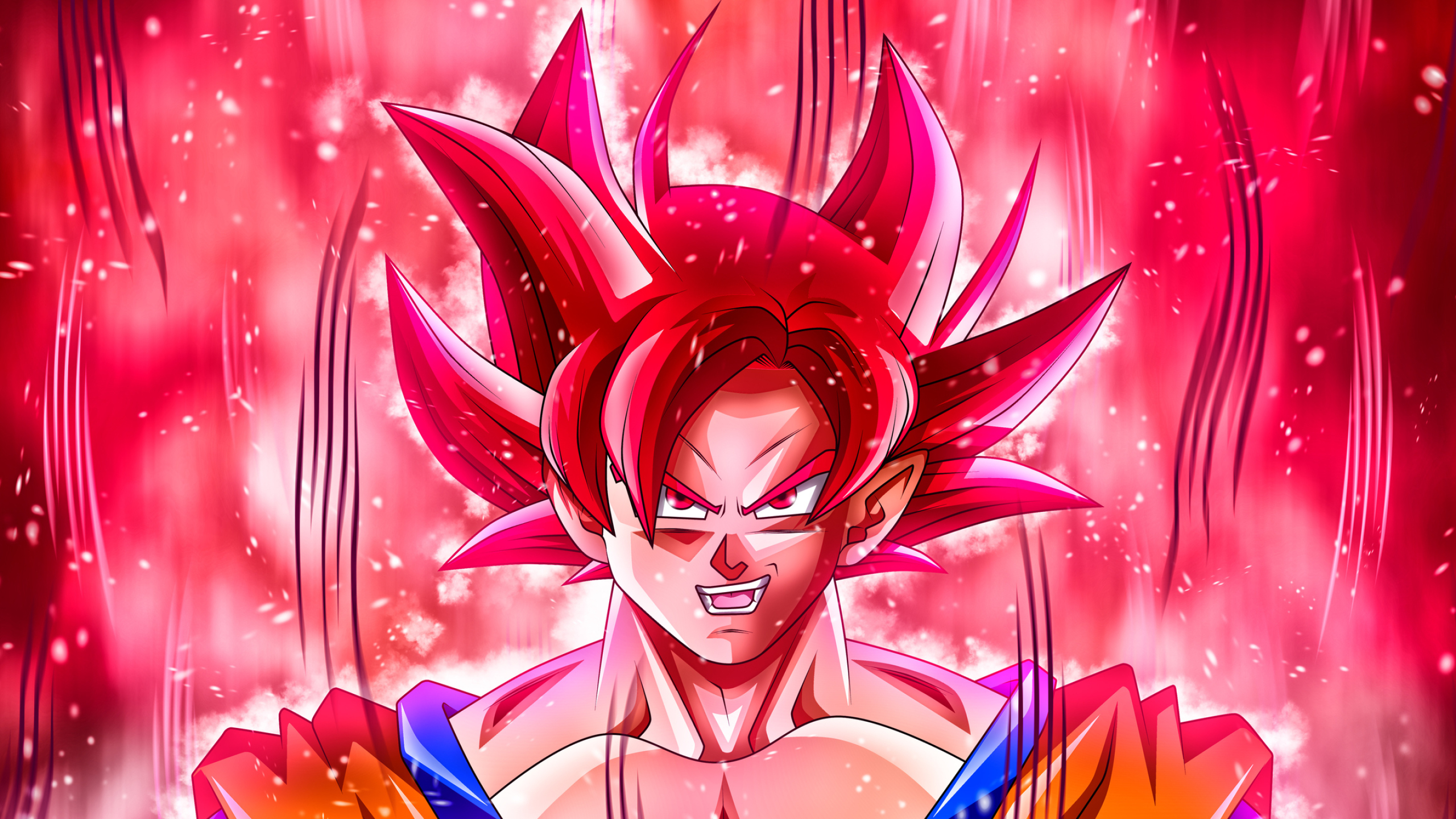 2560x1440 Goku Super Saiyan God 5k 1440P Resolution HD 4k Wallpapers, Images, Backgrounds, Photos and Pictures