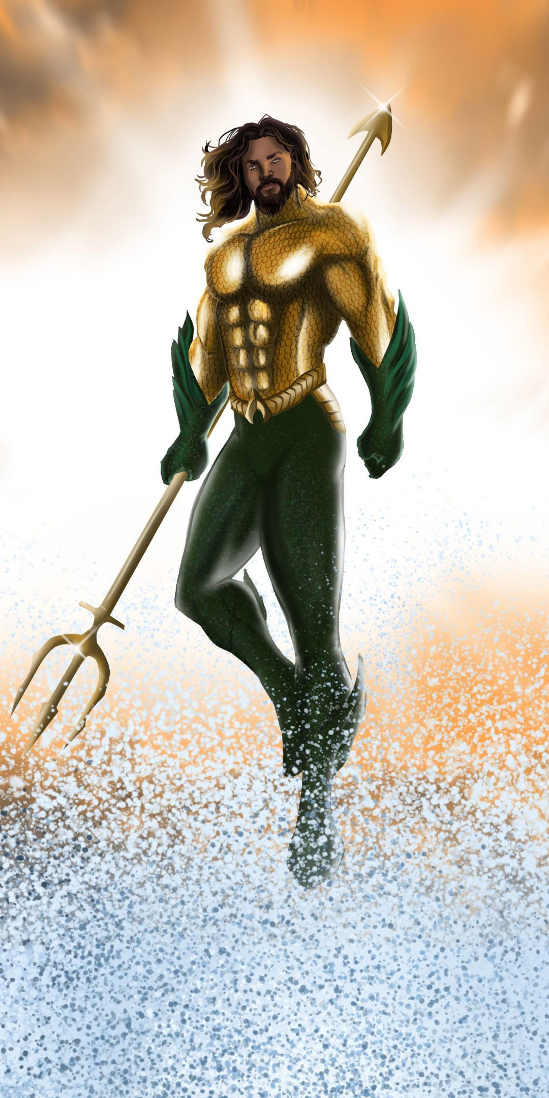1080x2160 Aquaman, superhero, artwork, fan art, wallpaper | Aquaman, Superhero, Superhero artwork