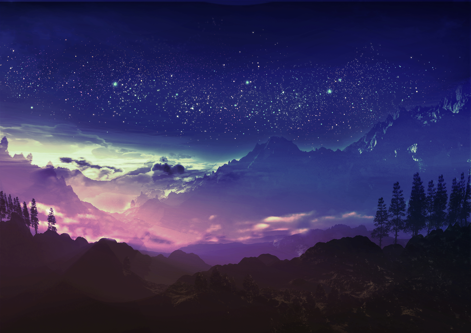 1920x1358 130+ Anime Landscape HD Wallpapers and Backgrounds