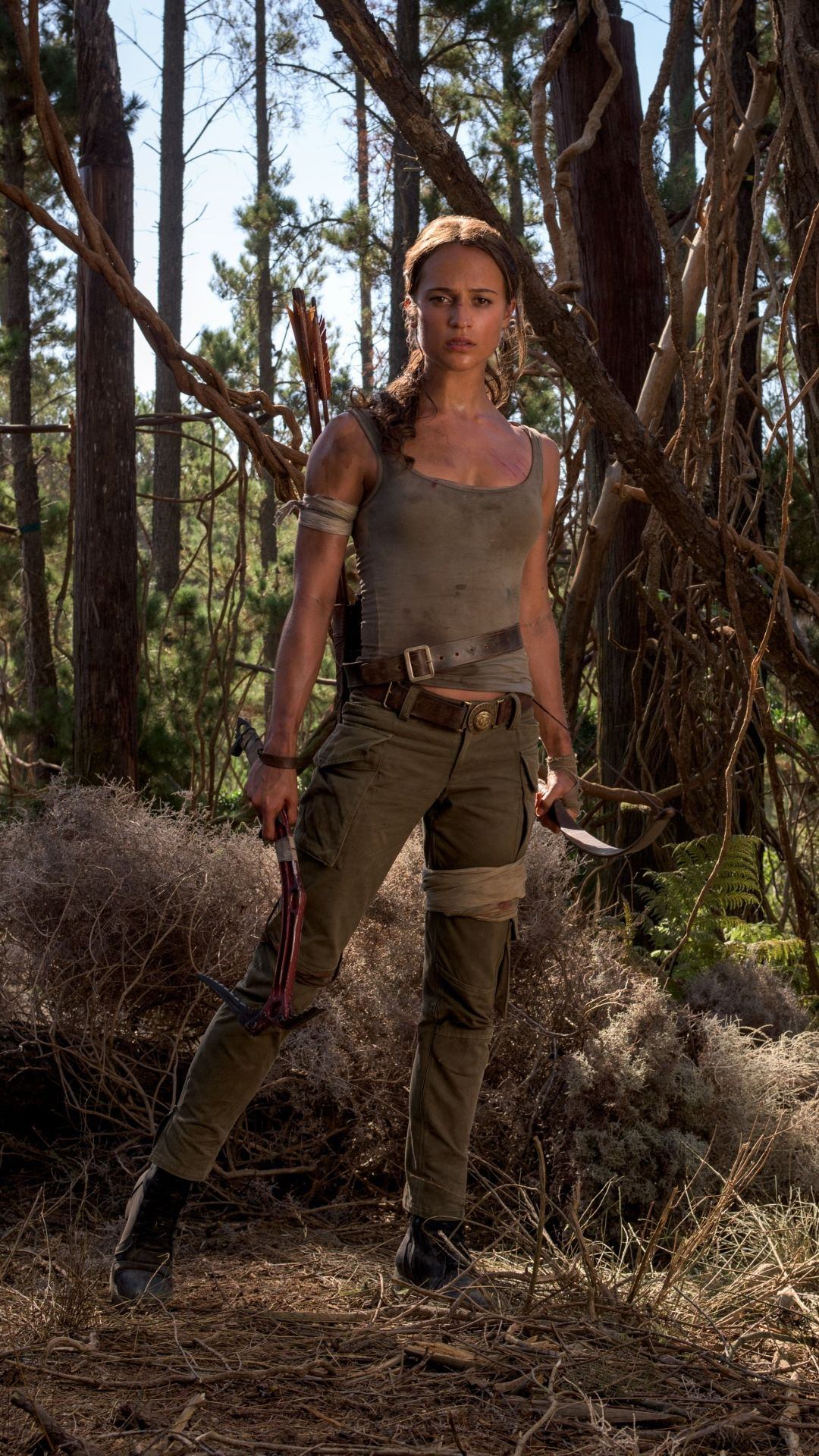 1080x1920 Movie Tomb Raider (2018) Tomb Raider Alicia Vikander Lara Croft Mobile Wallpaper | Lara croft cosplay, Disfraces para chicas, Disfraces para adolecentes