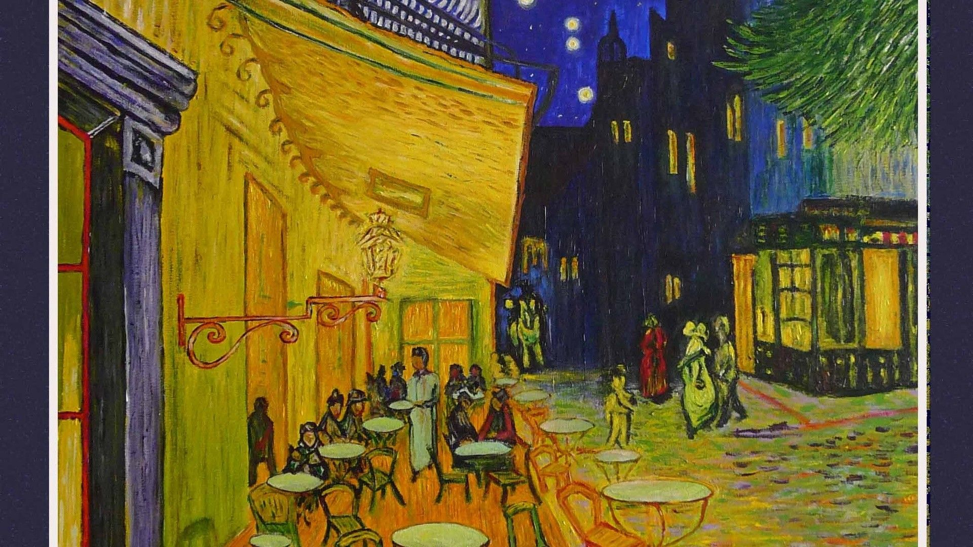 1920x1080 wallpapers 60; van gogh cafe terrace at night cafe night van gogh; computer ... | Van gogh wallpaper, Van gogh, Painting wallpaper