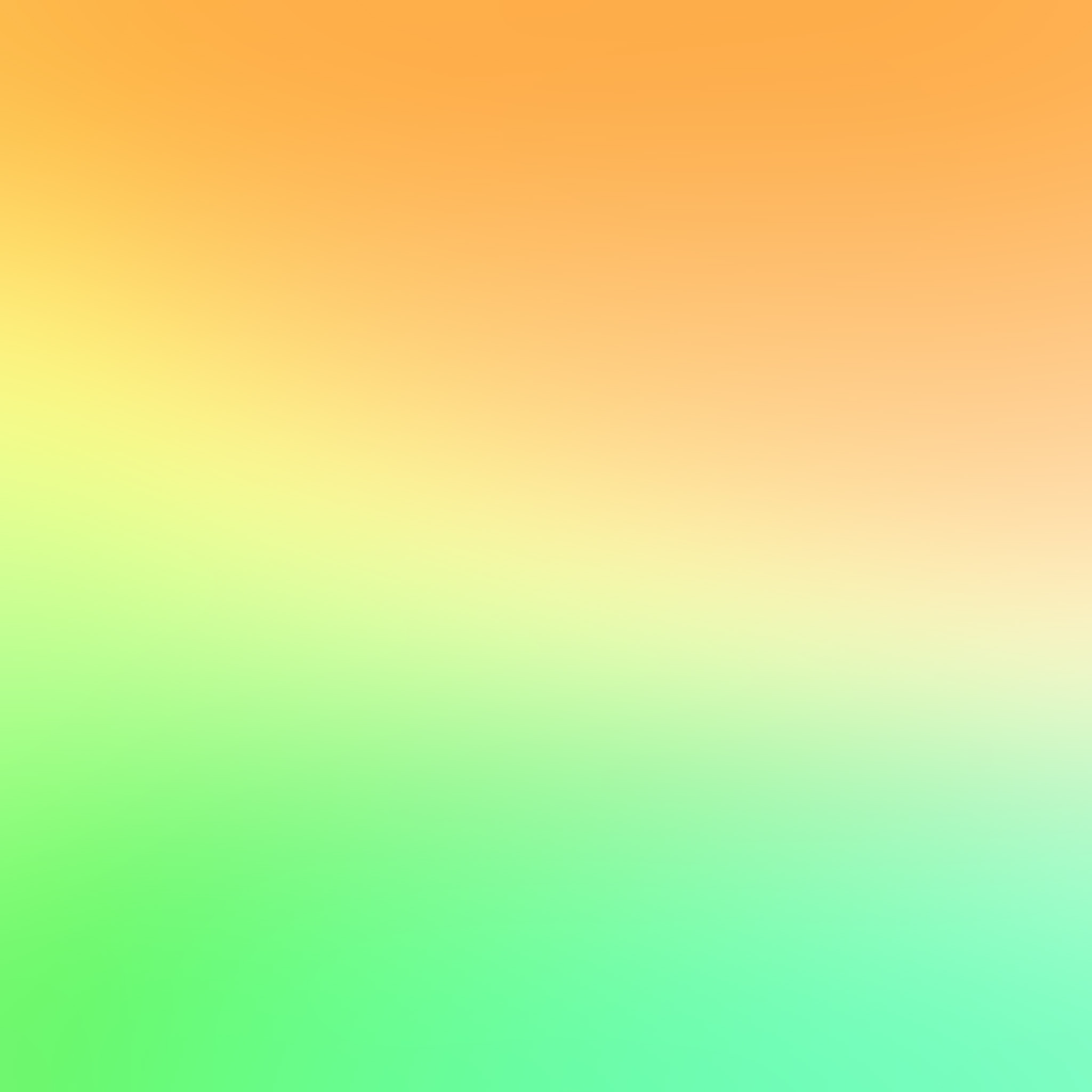 2048x2048 sl67-orange-green-blur-gradation-wallpaper