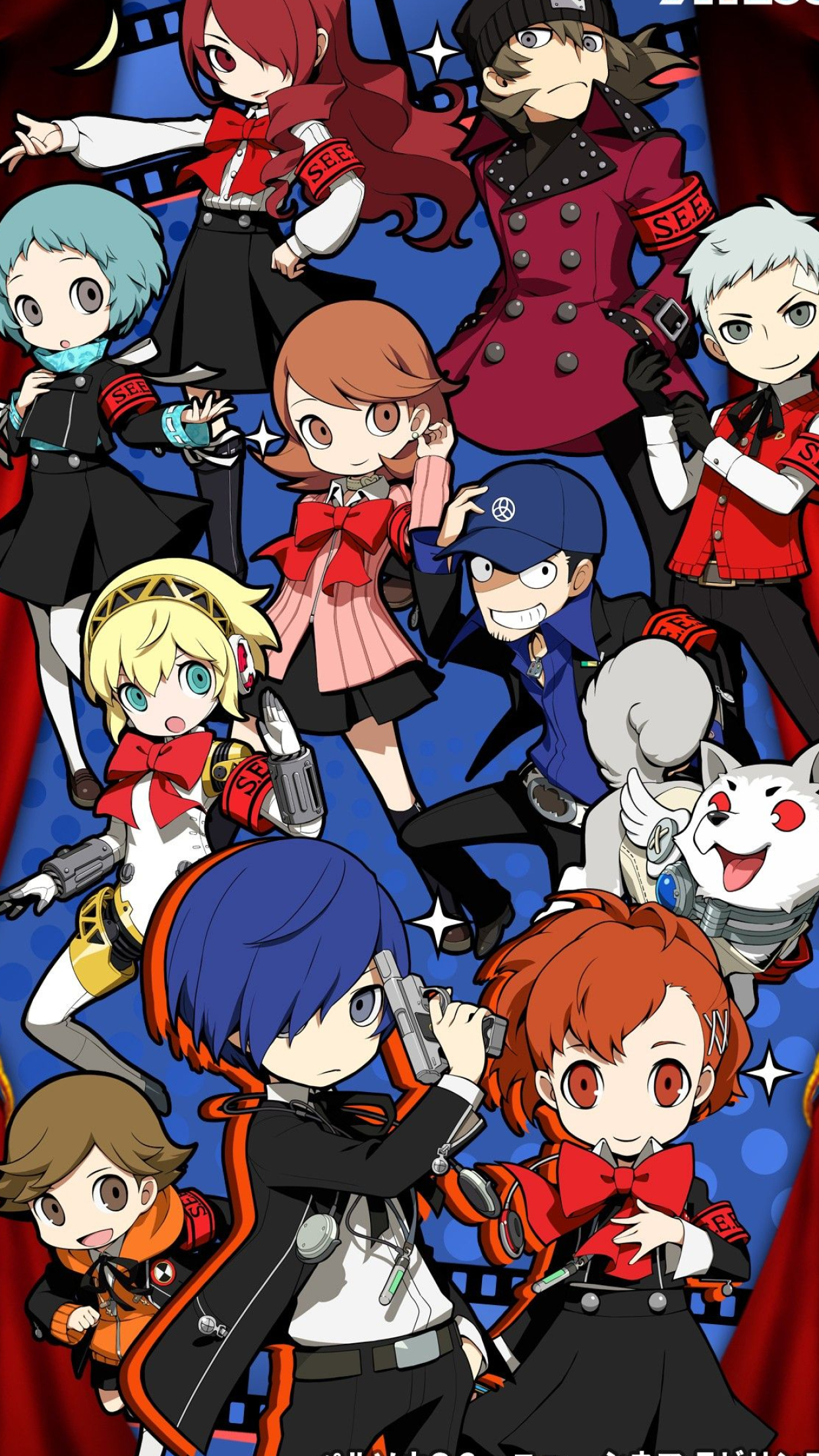 1242x2208 Persona Q2 New Cinema Labryinth Persona 3 | Persona 5 anime, Persona, Persona crossover