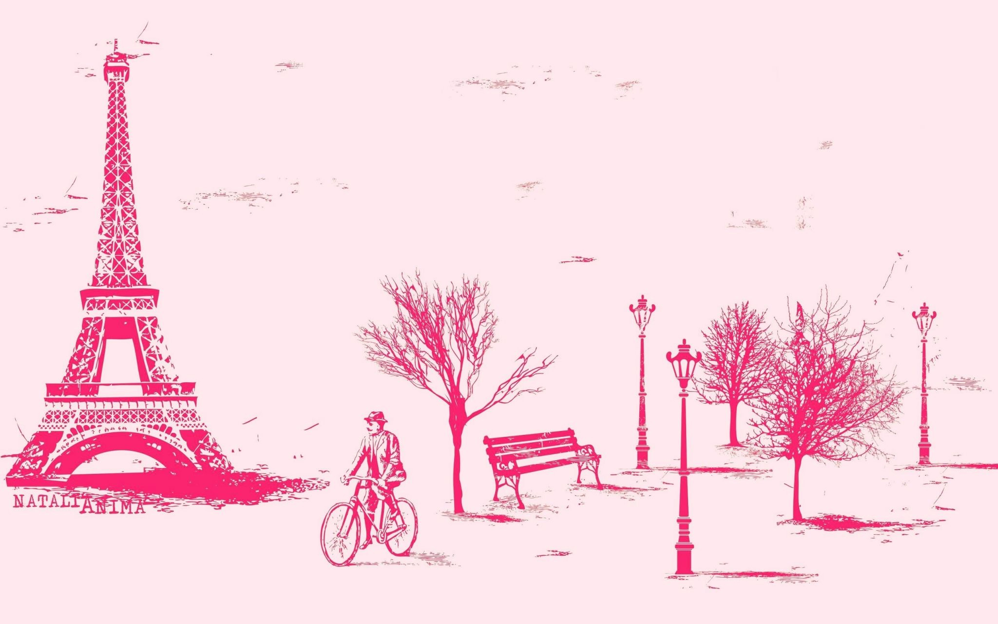2048x1280 pink background wallpaper for computer free | Pink wallpaper backgrounds, Pink wallpaper, Pink paris wallpaper