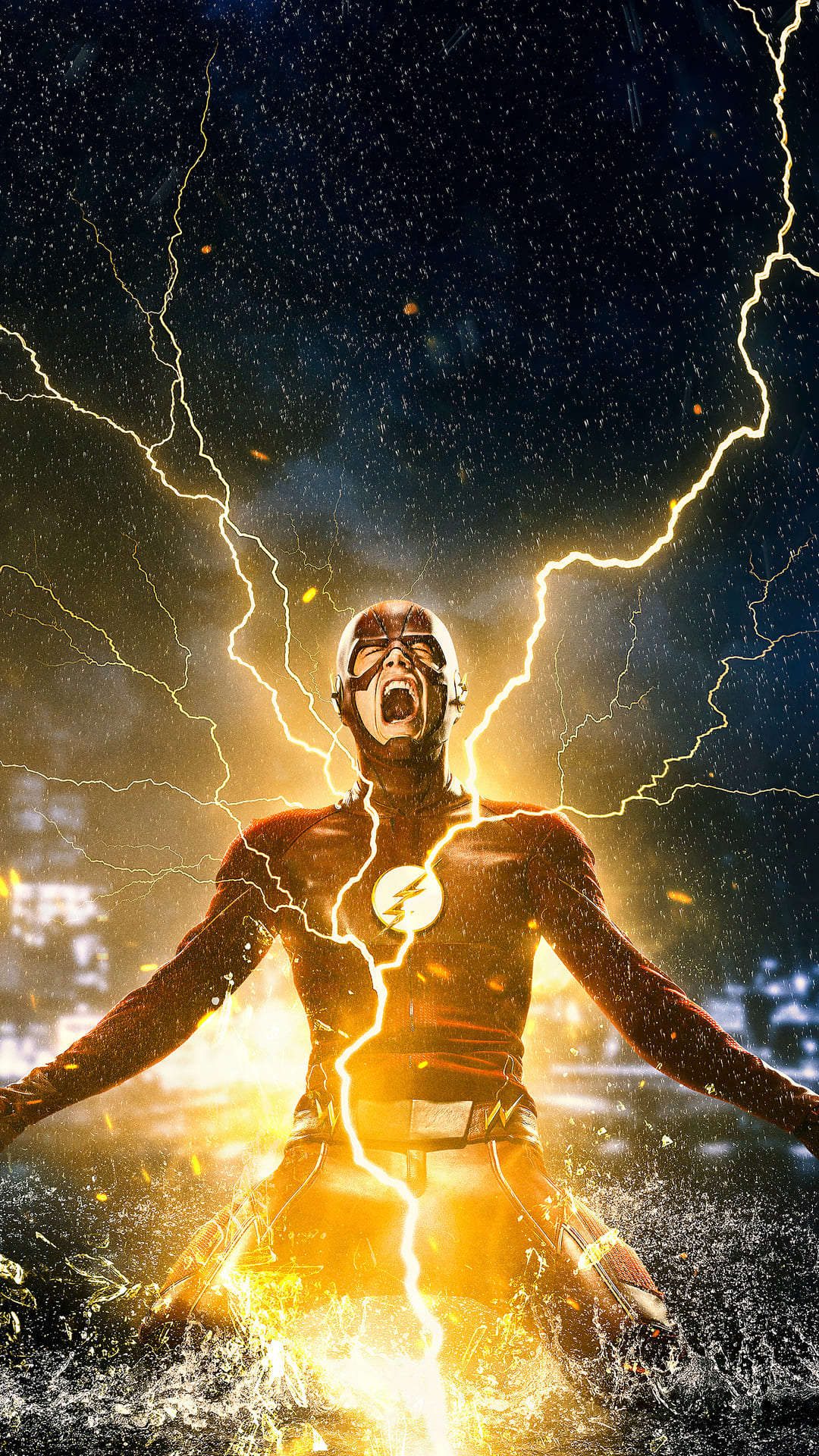 1080x1920 The Flash HD Wallpapers Top Best Ultra HD The Flash Backgrounds