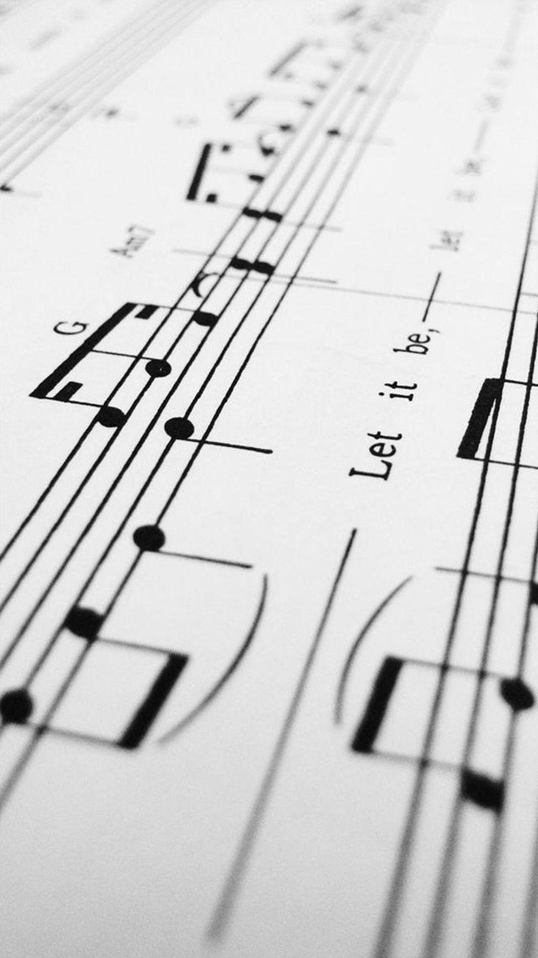1080x1920 Music Sheet Full HD Android Wallpapers