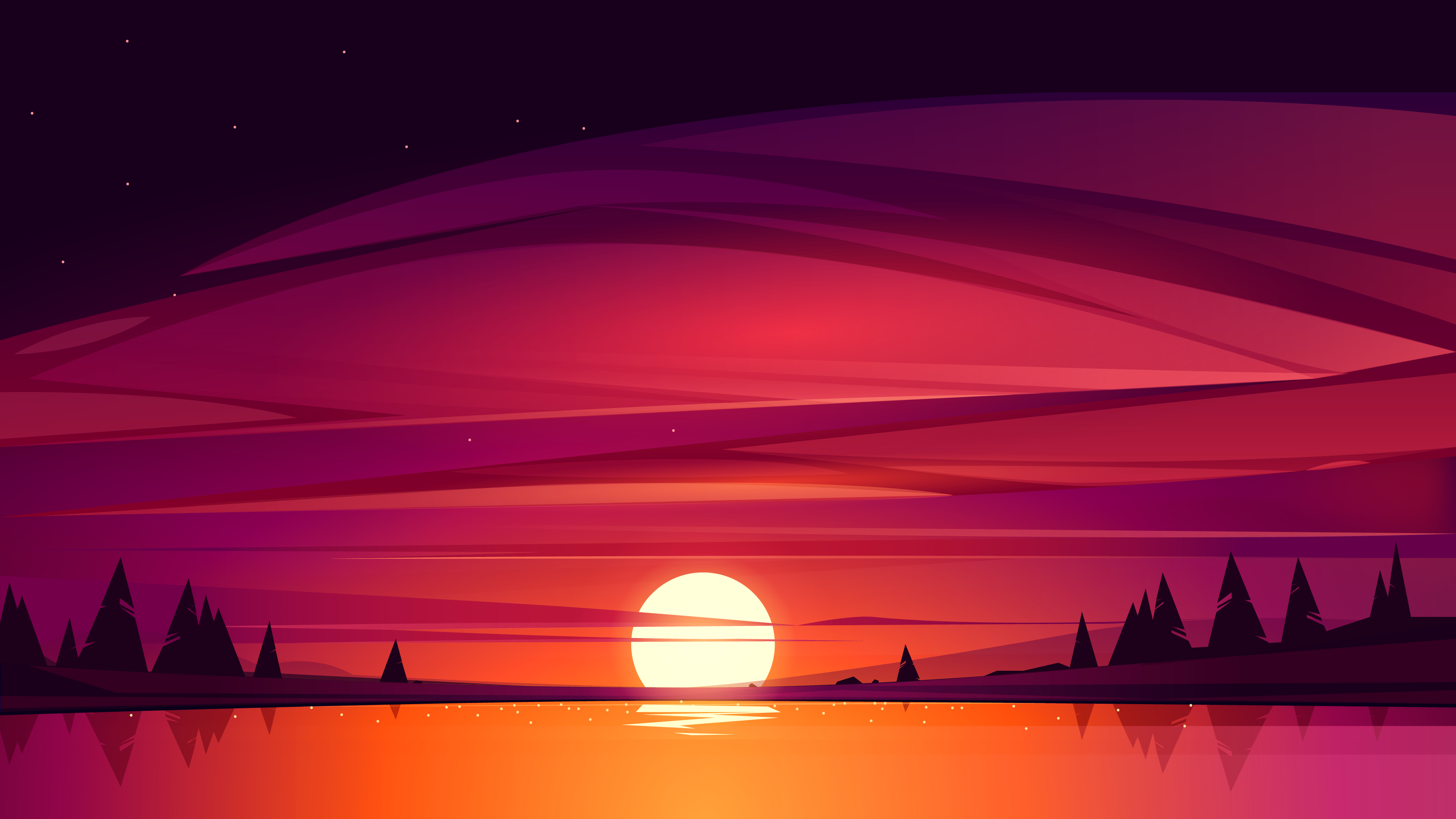 3840x2160 120+ Artistic Sunset HD Wallpapers and Backgrounds