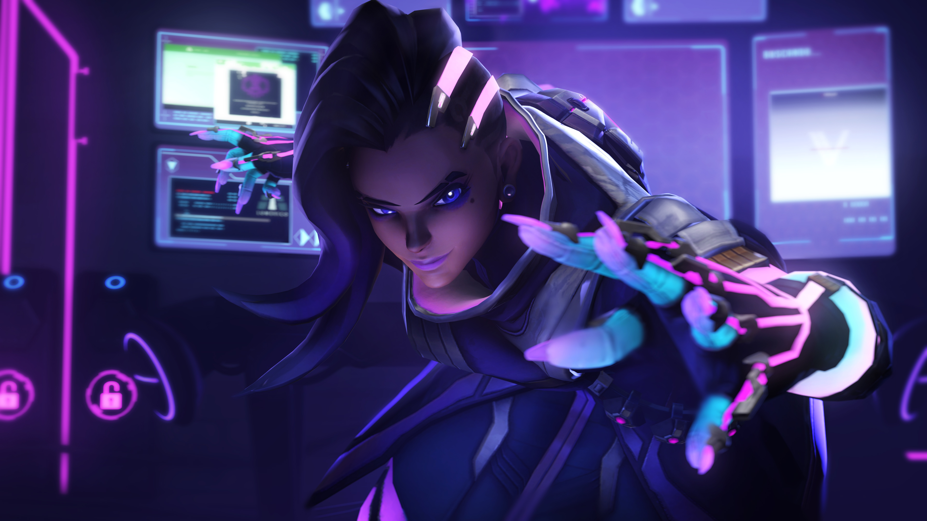 3840x2160 Sombra Overwatch Art 4k, HD Games, 4k Wallpapers, Images, Backgrounds, Photos and Pictures