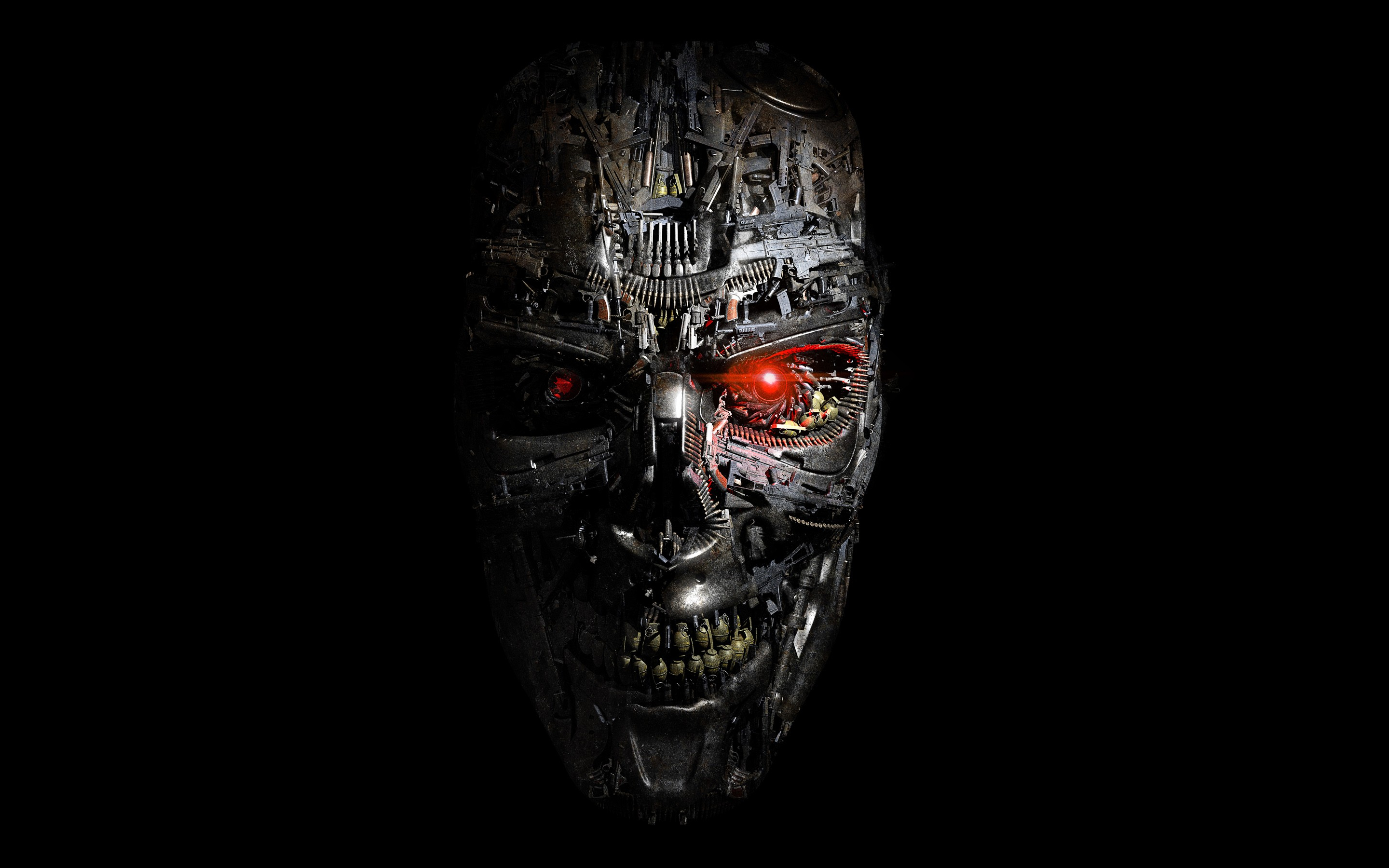 2880x1800 Wallpaper : Terminator, black, movie characters ZajferX 1429037 HD Wallpapers
