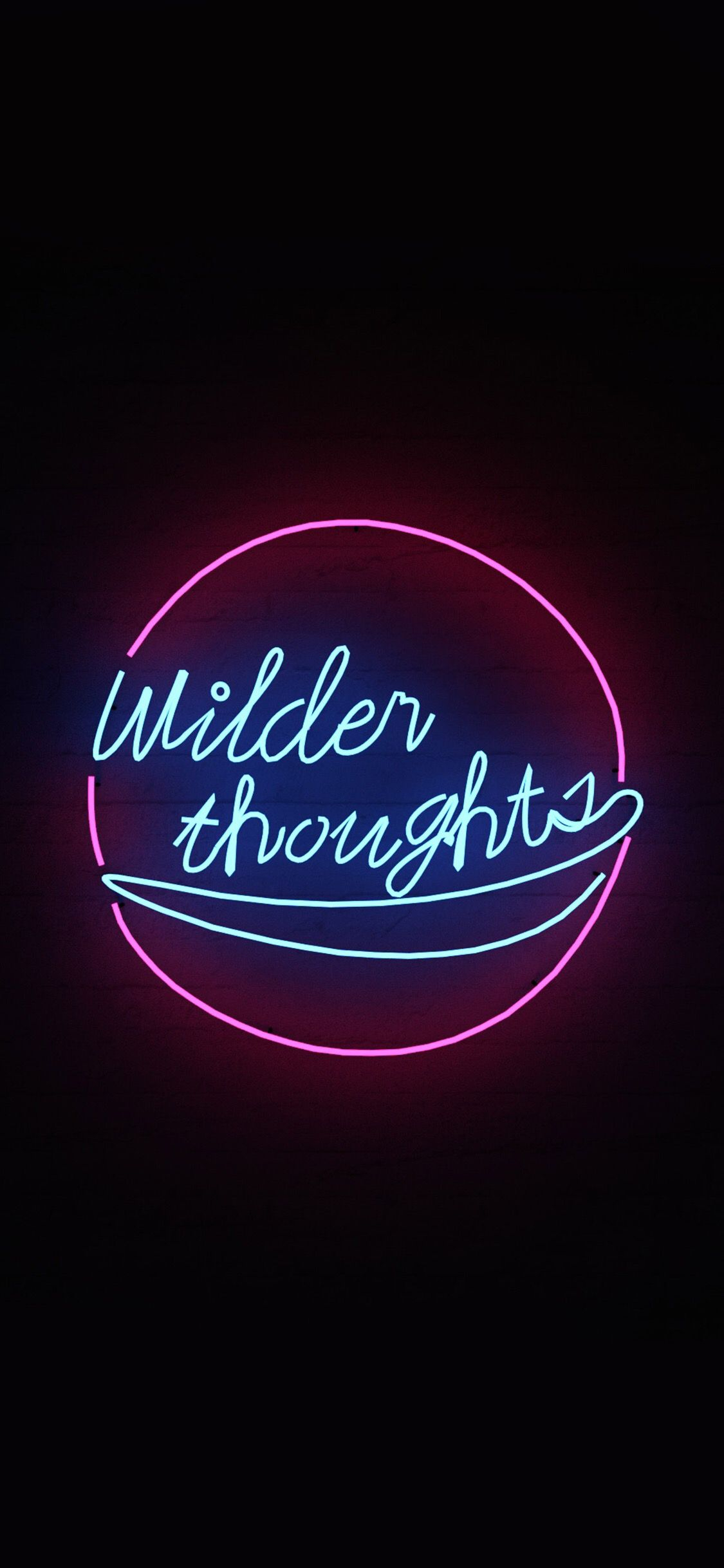 1125x2436 Pin by Hattie on My Saves | Neon signs, Neon wallpaper, Neon words