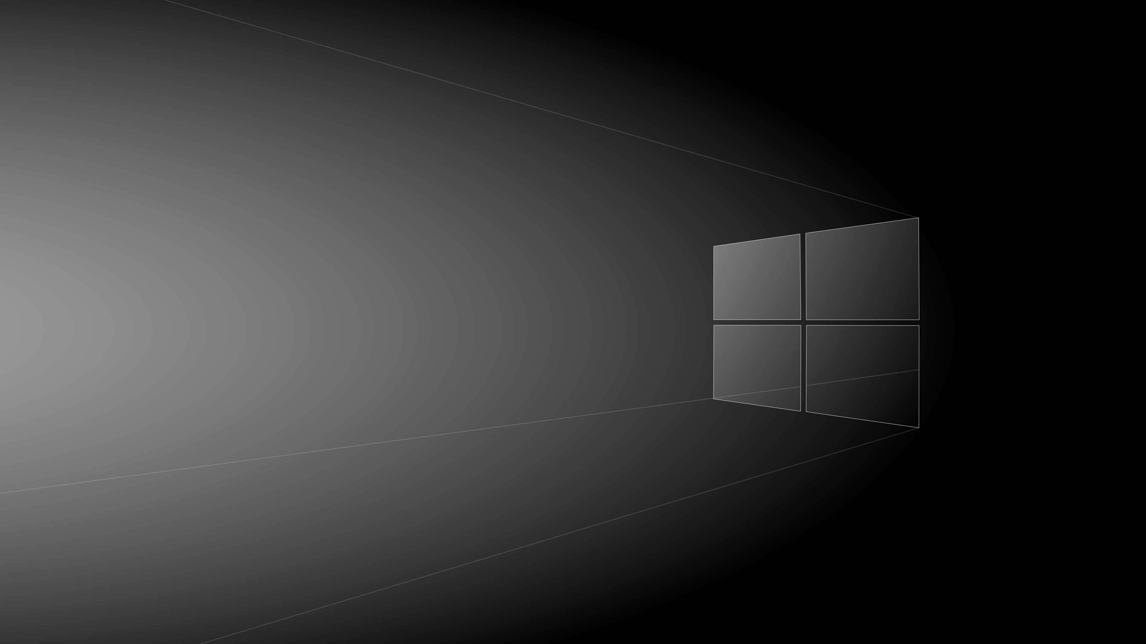 3840x2160 Custom Black and White Windows Default [3840 x 2160] | White windows, Black and white, Windows wallpaper