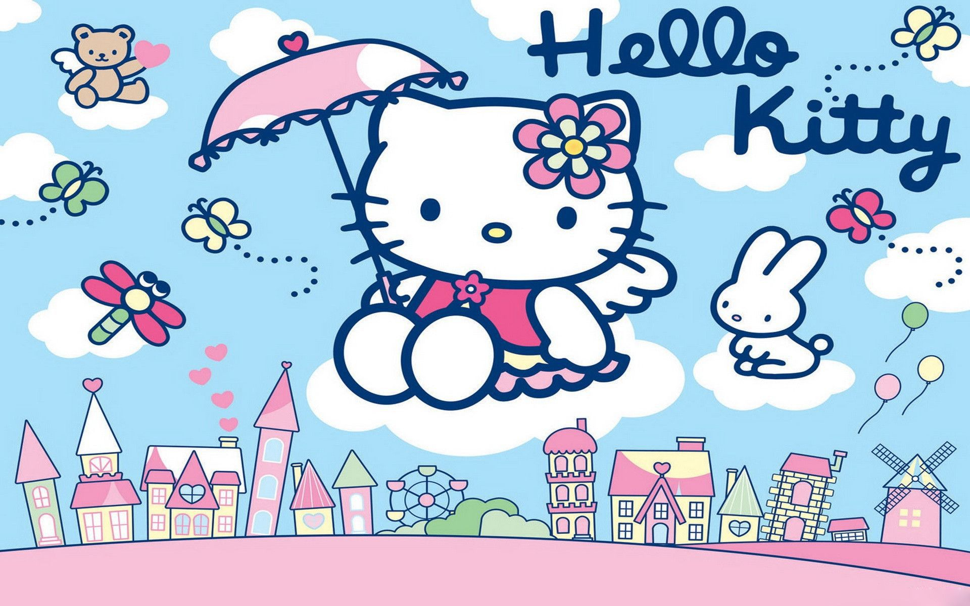 1920x1200 Fondos de pantalla de Hello Kitty FondosMil