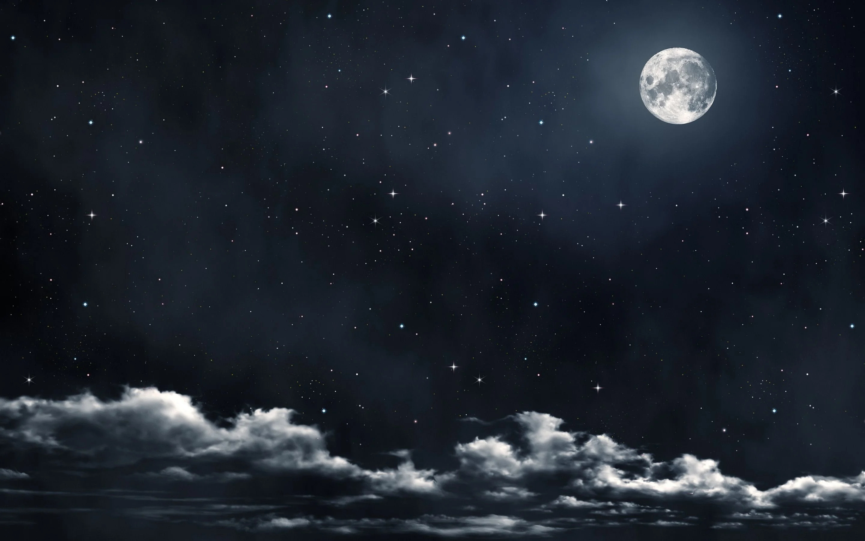 2880x1800 Moon and Stars Wallpapers Top Free Moon and Stars Backgrounds