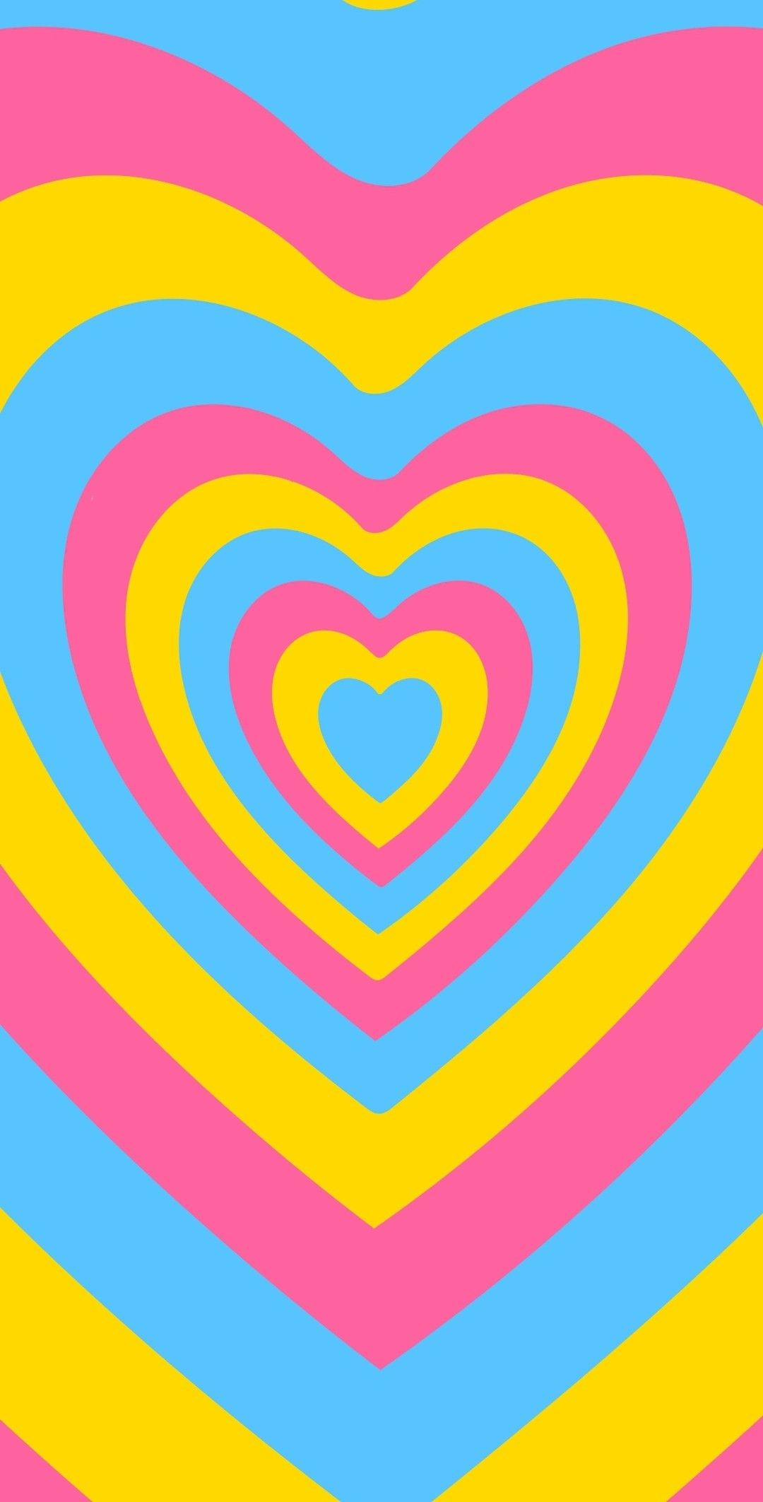 1080x2125 54 Powrpuff girls hearts wallpapers ideas | heart wallpaper, wallpaper, heart background