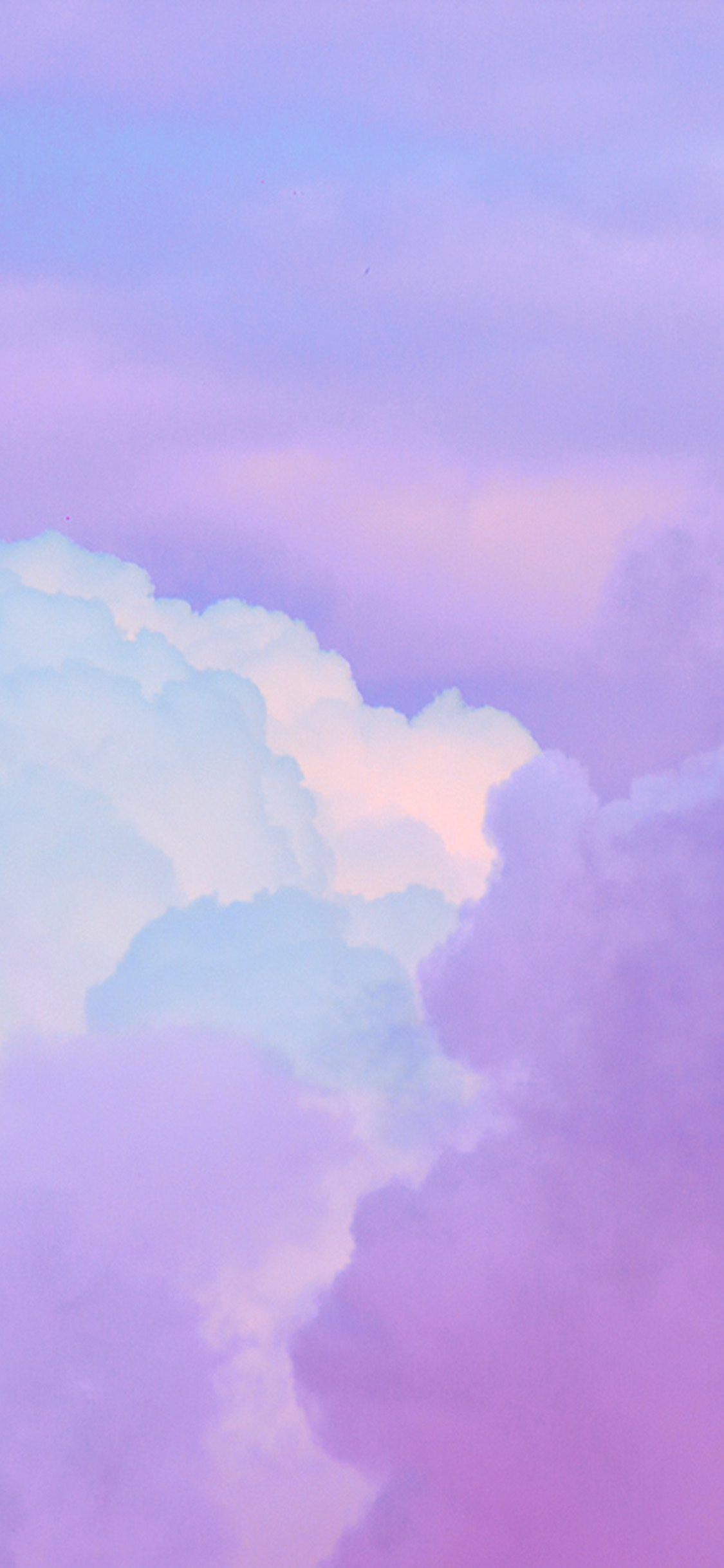 1125x2436 | iPhone11 wallpaper | bj18-cloud-sky-purple-art