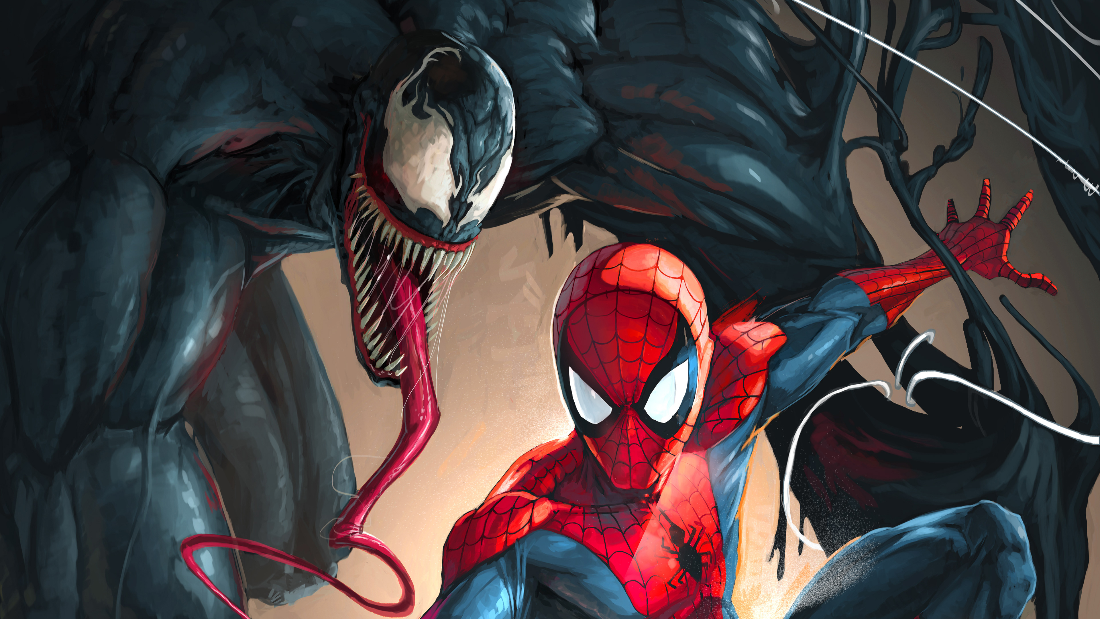 3840x2160 Spiderman Venom 4k, HD Superheroes, 4k Wallpapers, Images, Backgrounds, Photos and Pictures