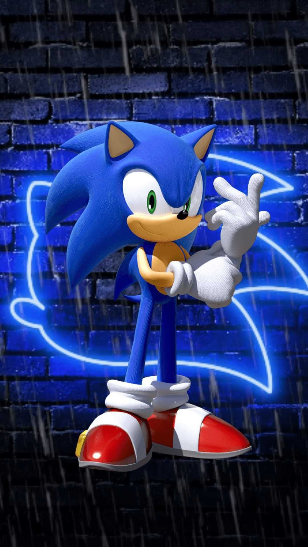 1080x1920 Sonic Wallpaper Sonic Wallpaper with the keywords Blue Sonic, Cartoon, Cool Sonic, Hedgehog, Movie Sonic. ;&#128;&brvbar; in 2022 | Sonic, Wallpaper, Blue hedgehog