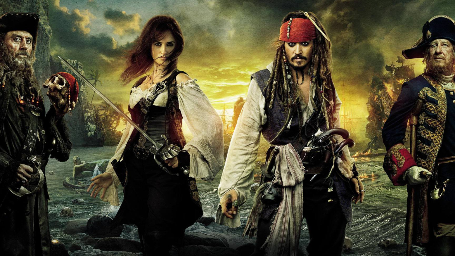 1920x1080 Pirates of the Caribbean On Stranger Tides (2011) Movie HD Wallpapers