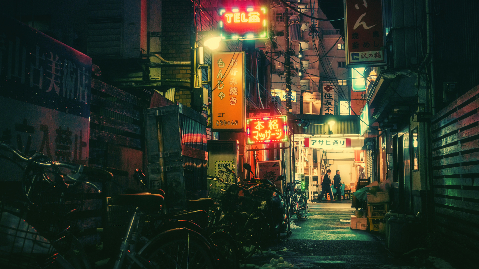 1920x1080 Tokyo Street Night Wallpapers Top Free Tokyo Street Night Backgrounds