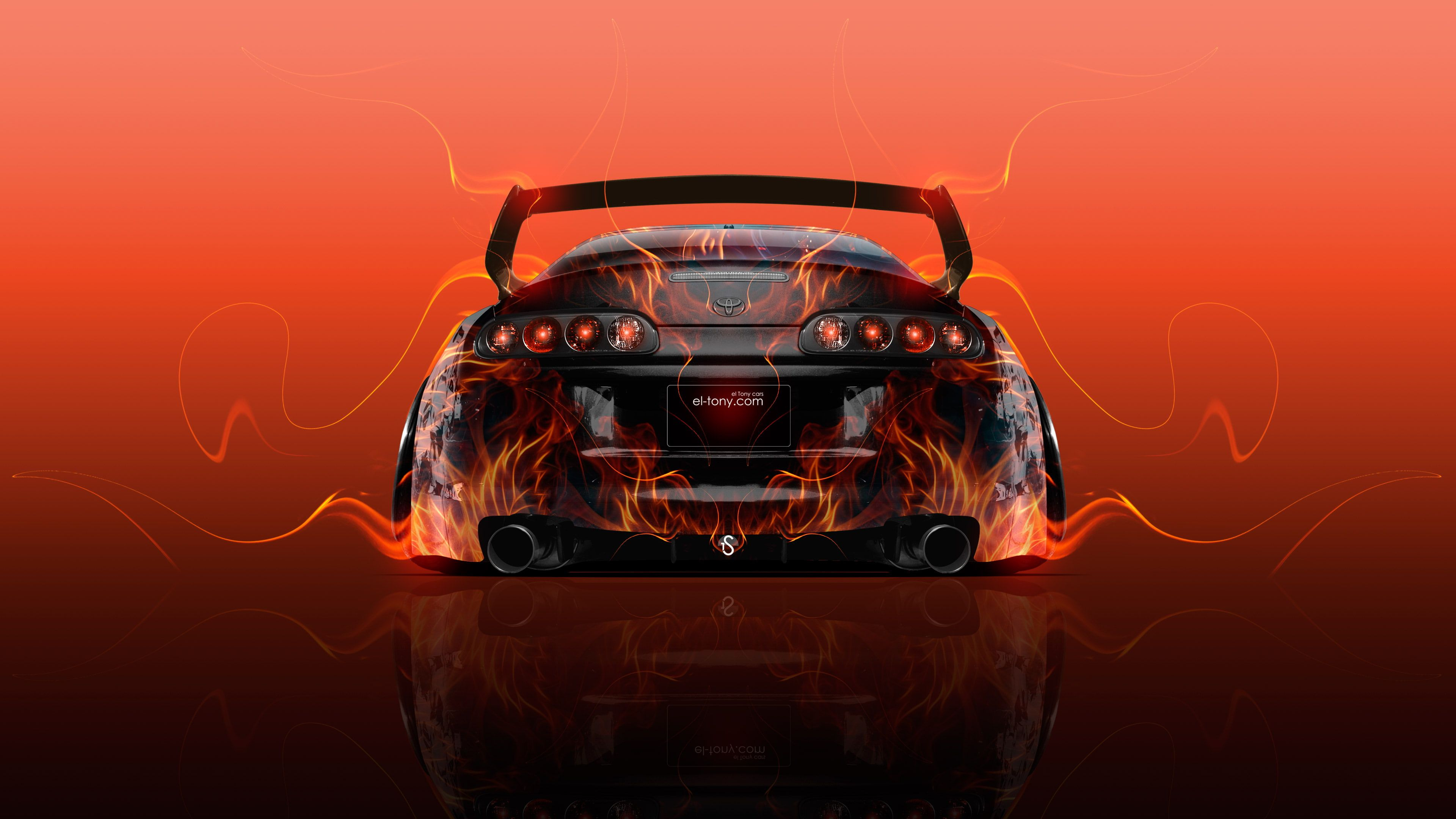 3840x2160 back #car #fire #jdm #super #supra #toyota #tuning #4K #wallpaper #hdwallpaper #desktop in 2022 | Toyota supra mk4, Toyota, Hd wallpaper