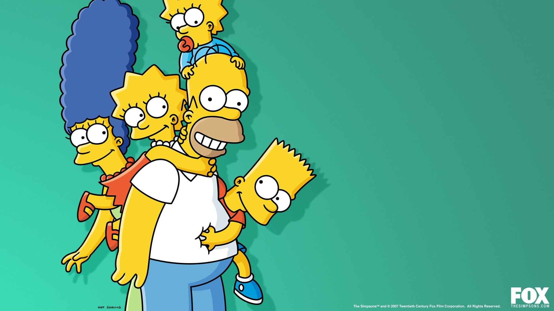 1920x1080 Family Homer Simpson The Simpsons Bart Simpson Lisa Simpson Marge Simpson Maggie Simpson wallpaper | | 301548