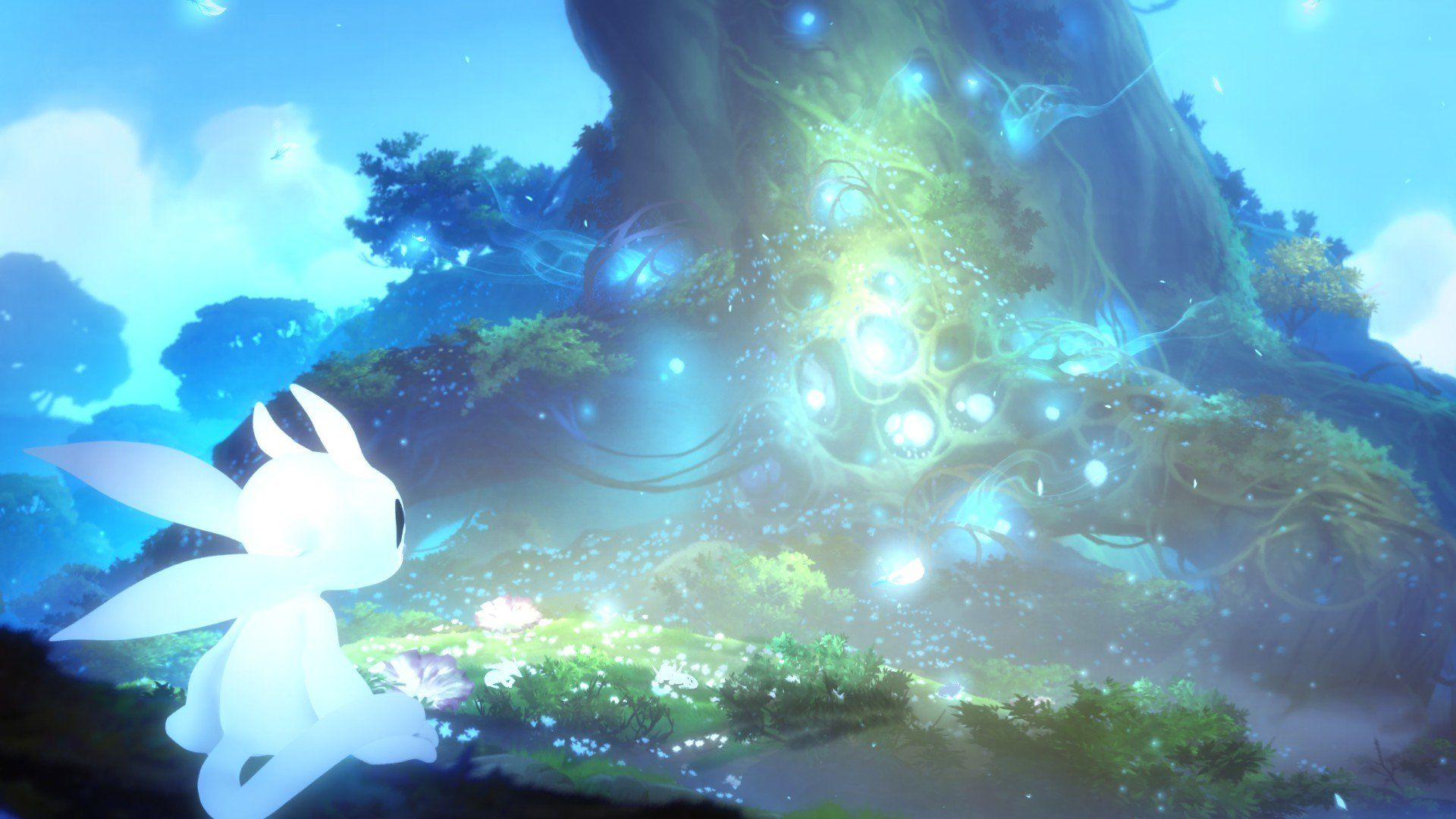 1920x1080 Ori and the Blind Forest Game Art, Johannes Figlhuber | Forest wallpaper, Forest games, Game art