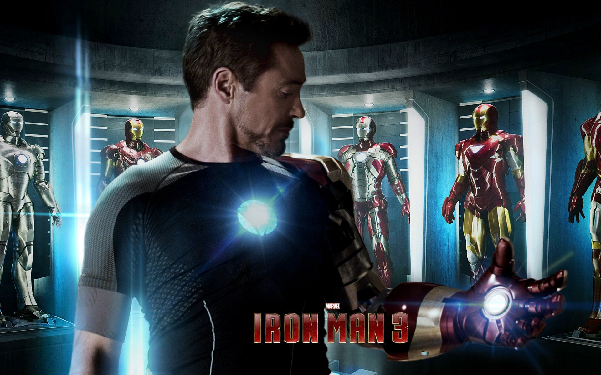 1920x1200 Iron Man 3 Tony Stark Wallpaper