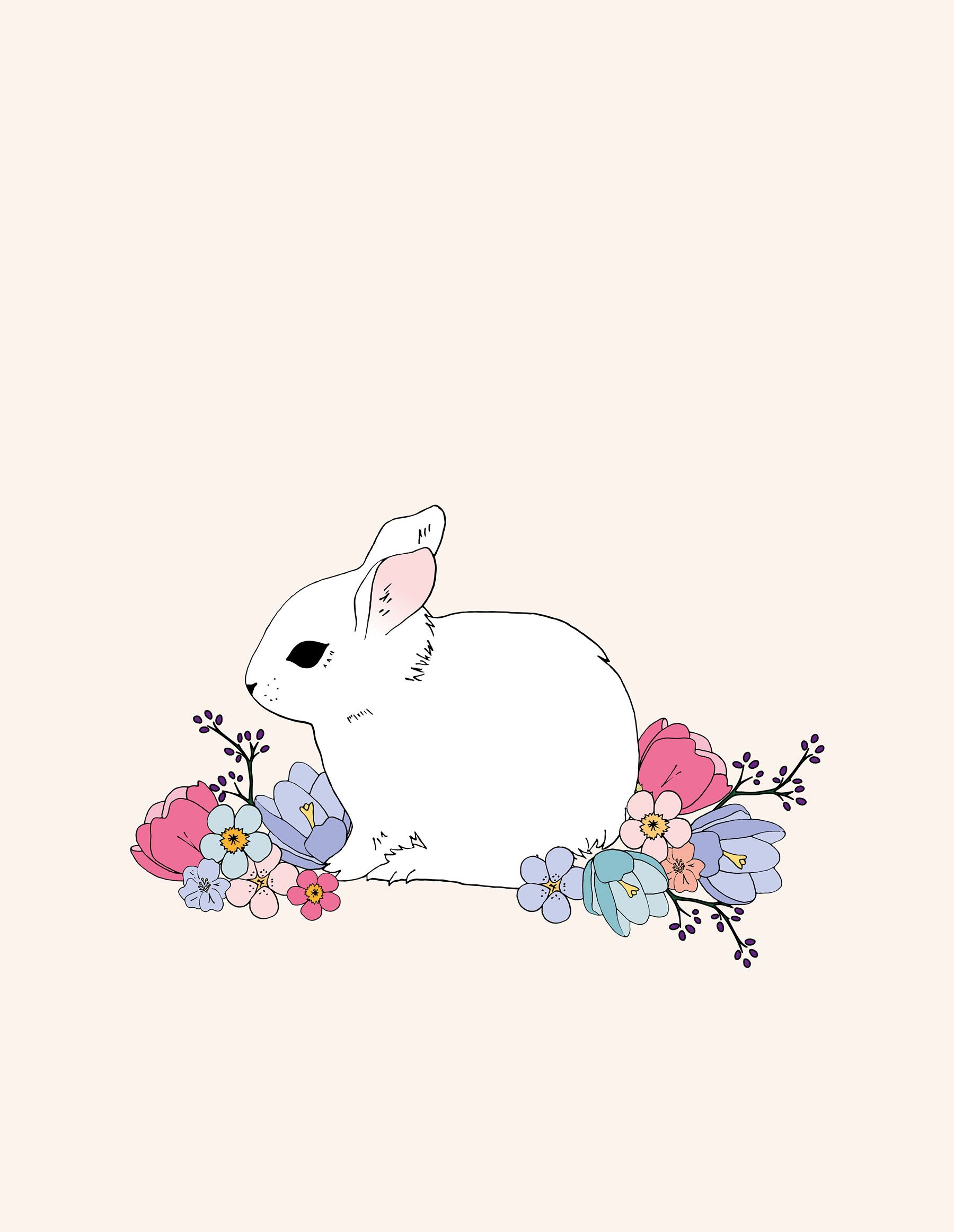 1800x2325 Spring bunny desktop wallpaper | Easter wallpaper, Bunny wallpaper, Spring wallpaper