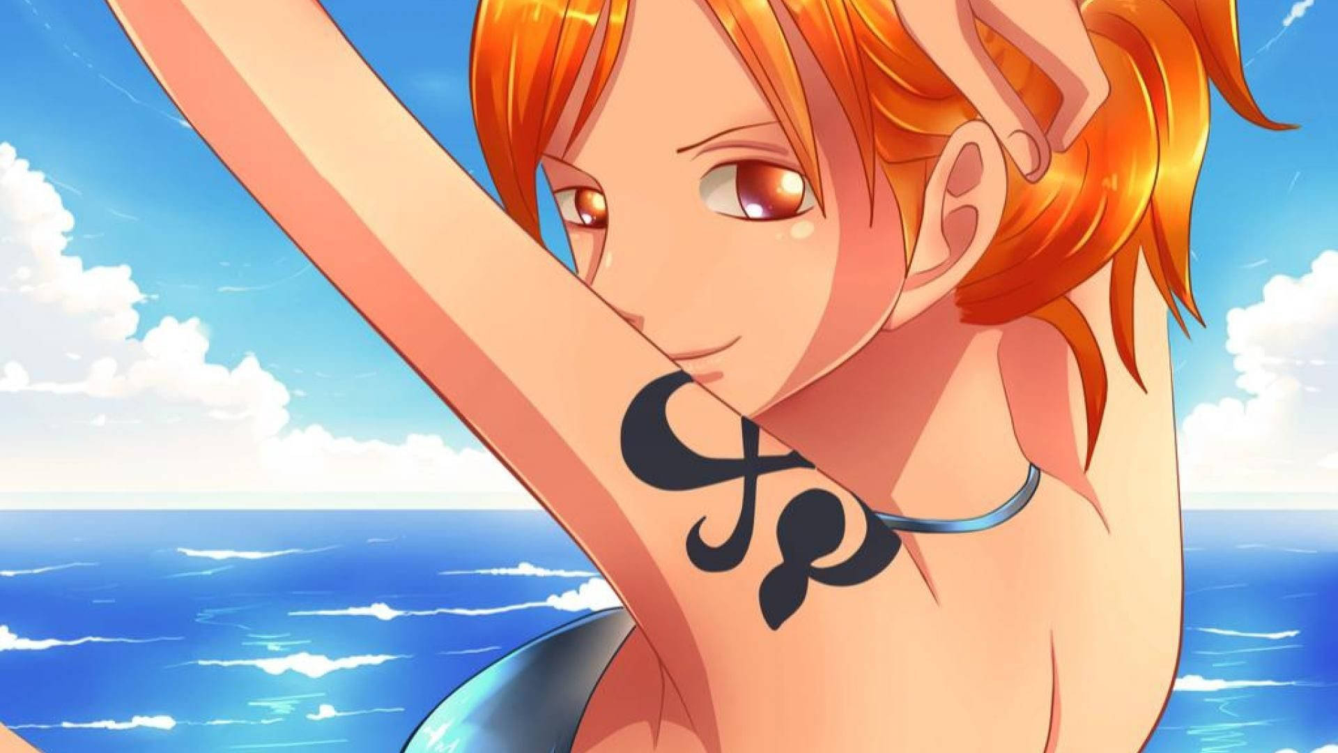 1920x1080 Download Anime Girl Nami One Piece Wallpaper