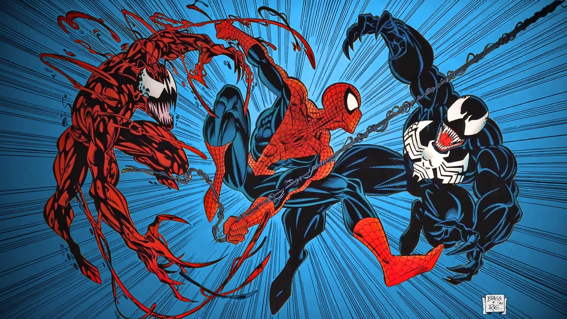 1920x1080 Venom and Carnage Wallpapers Top Free Venom and Carnage Backgrounds