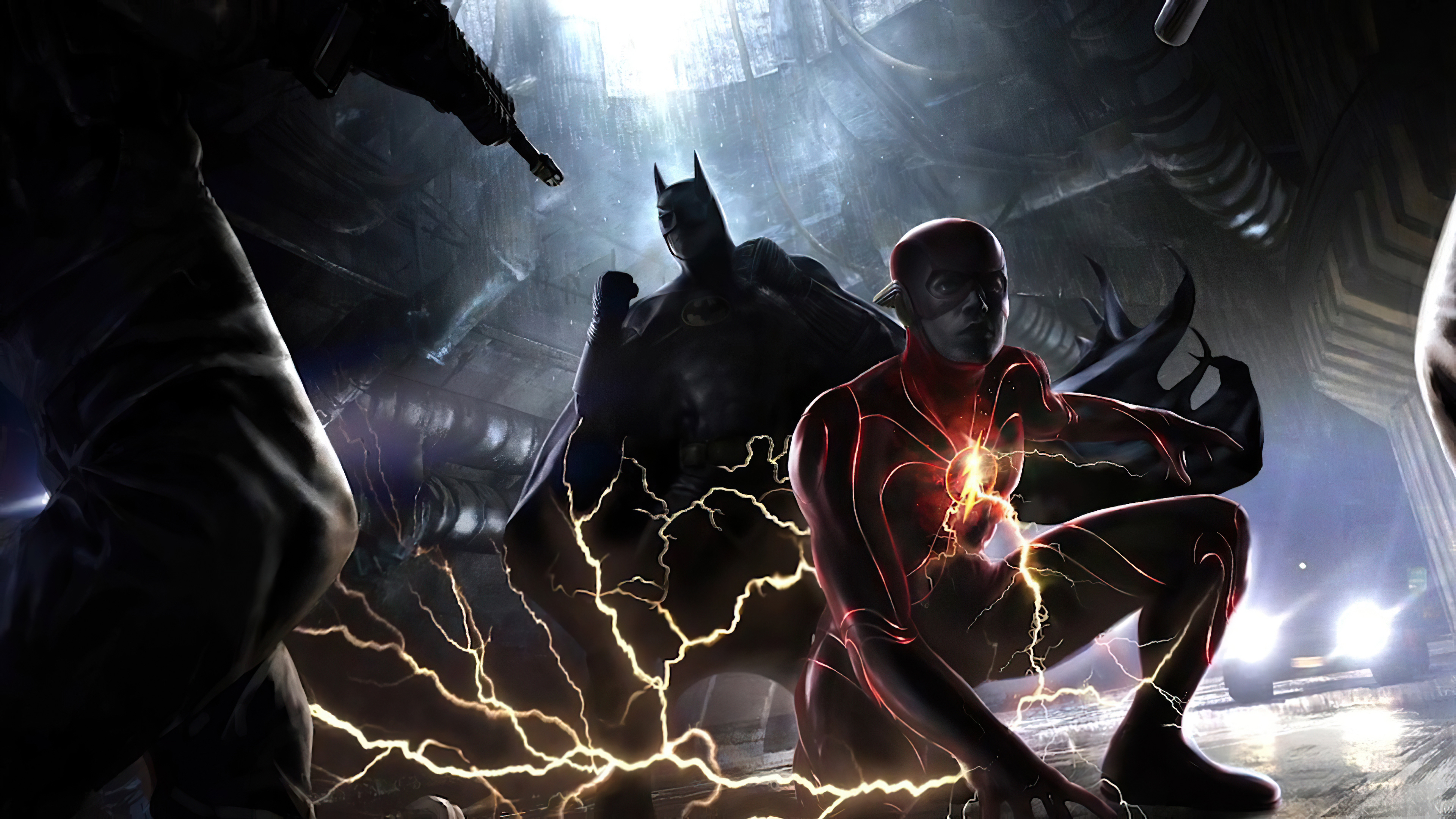 3840x2160 The Flash And Batman, HD Movies, 4k Wallpapers, Images, Backgrounds, Photos and Pictures