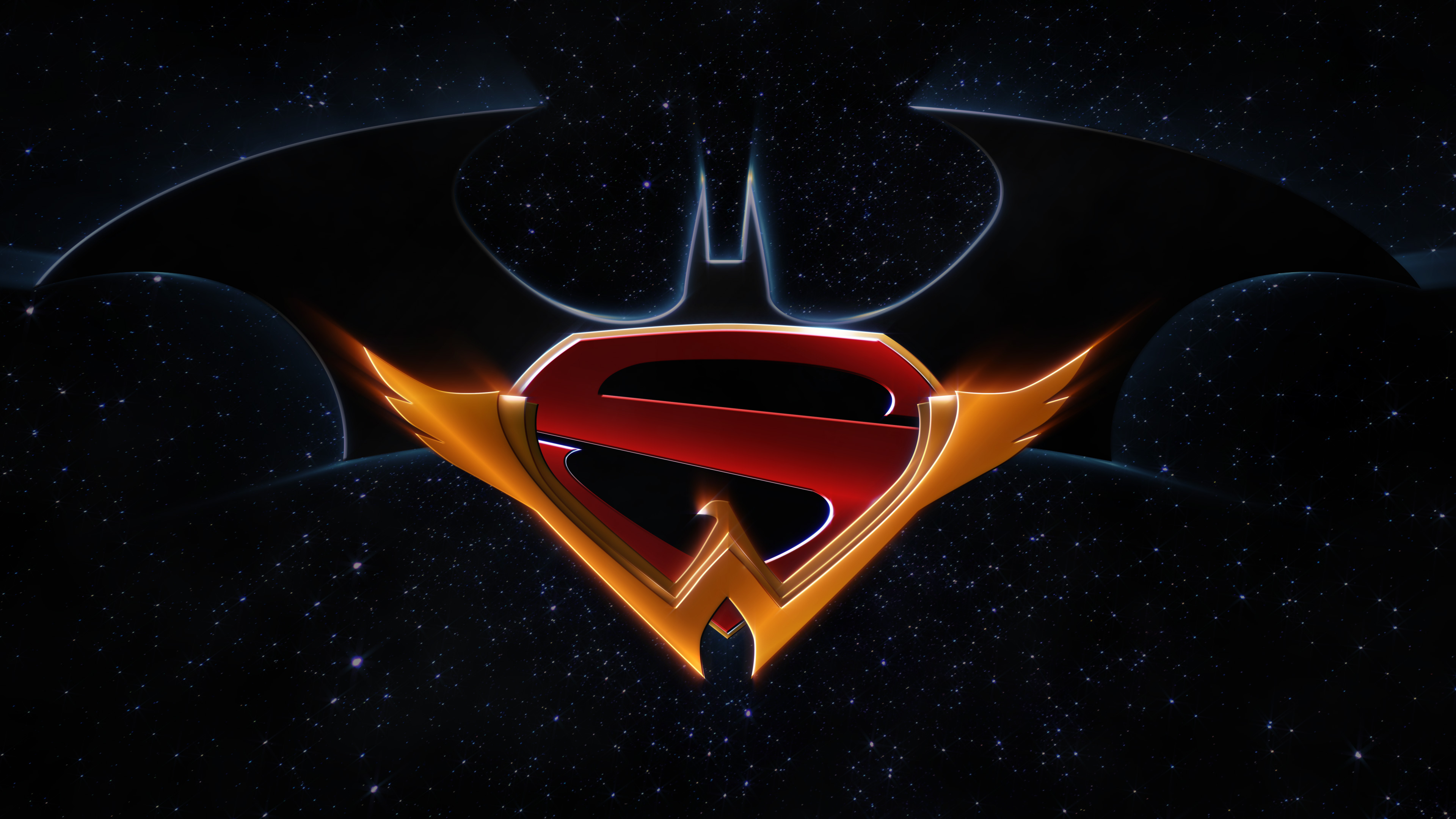 3840x2160 Batman Superman Wonder Woman Trinity Logo, HD Superheroes, 4k Wallpapers, Images, Backgrounds, Photos and Pictures