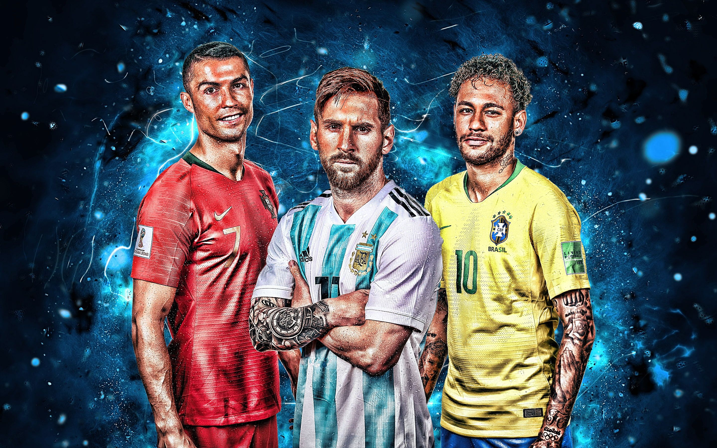 2880x1800 Soccer wallpaper, Cristiano Ronaldo, Lionel Messi, Neymar | Lionel messi, Cristiano ronaldo lionel messi, Cristiano ronald